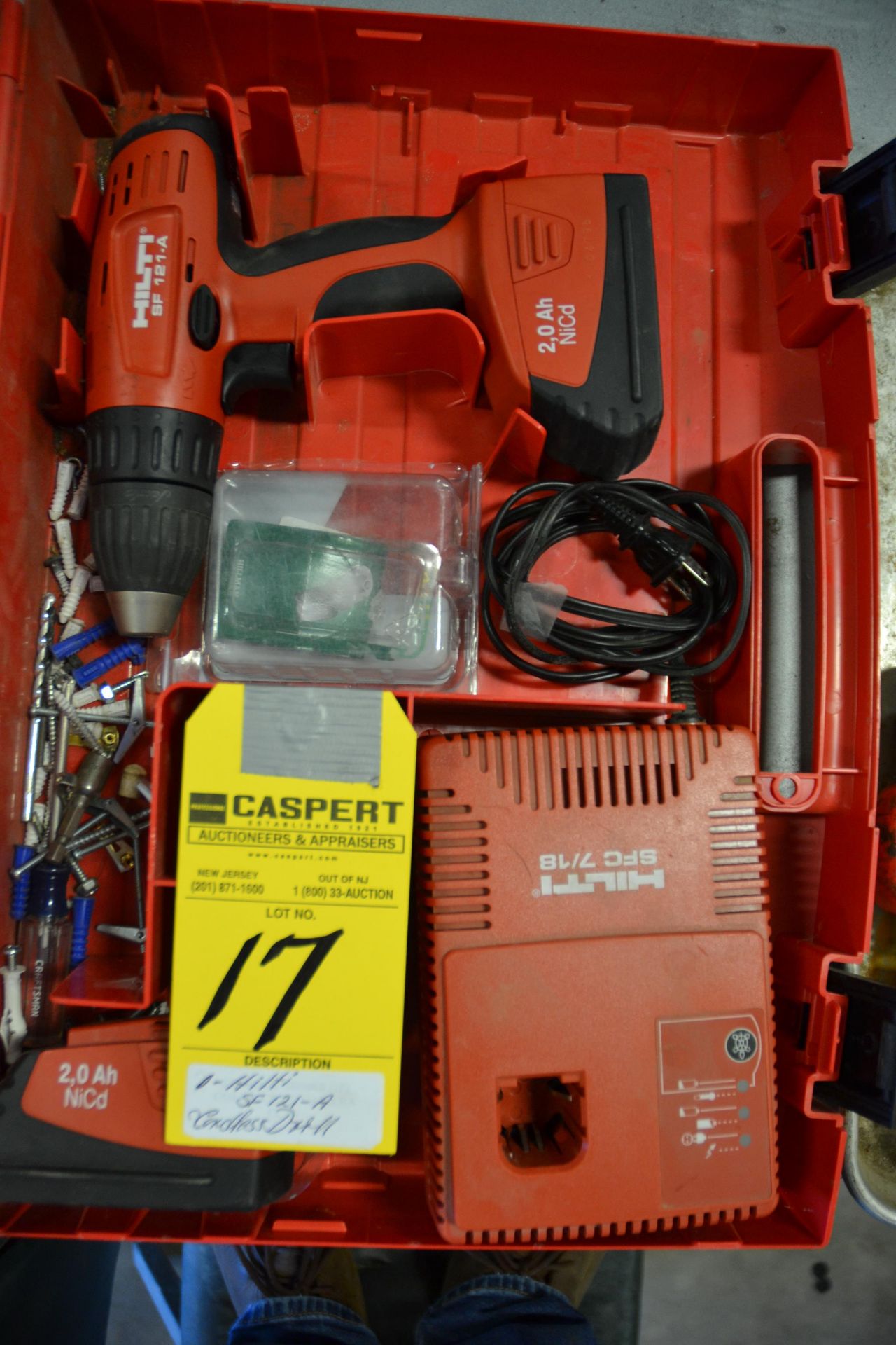 HILTI SF 121-A CORDLESS DRILL