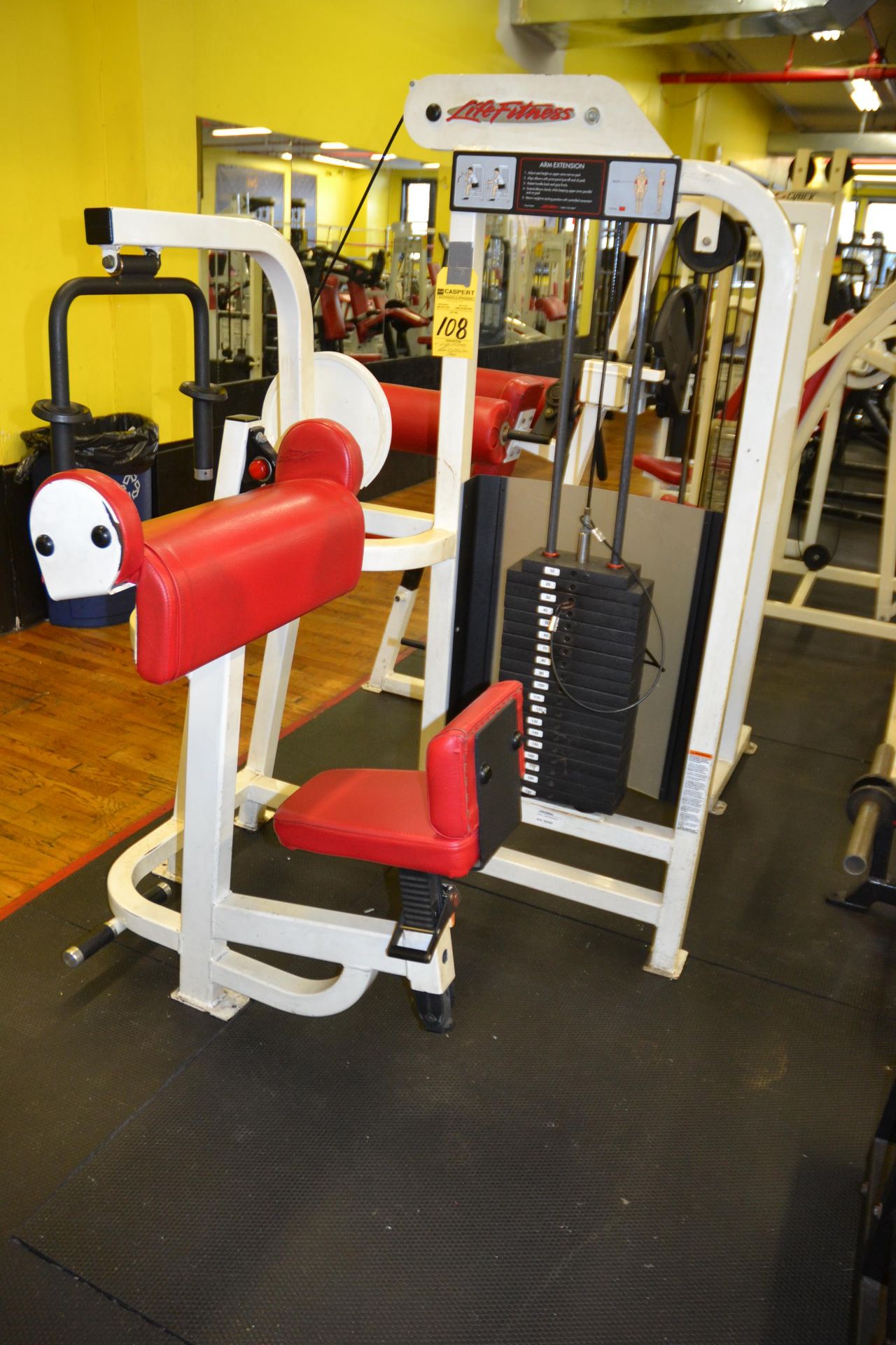 LIFE FITNESS ARM EXTENSION PRESS