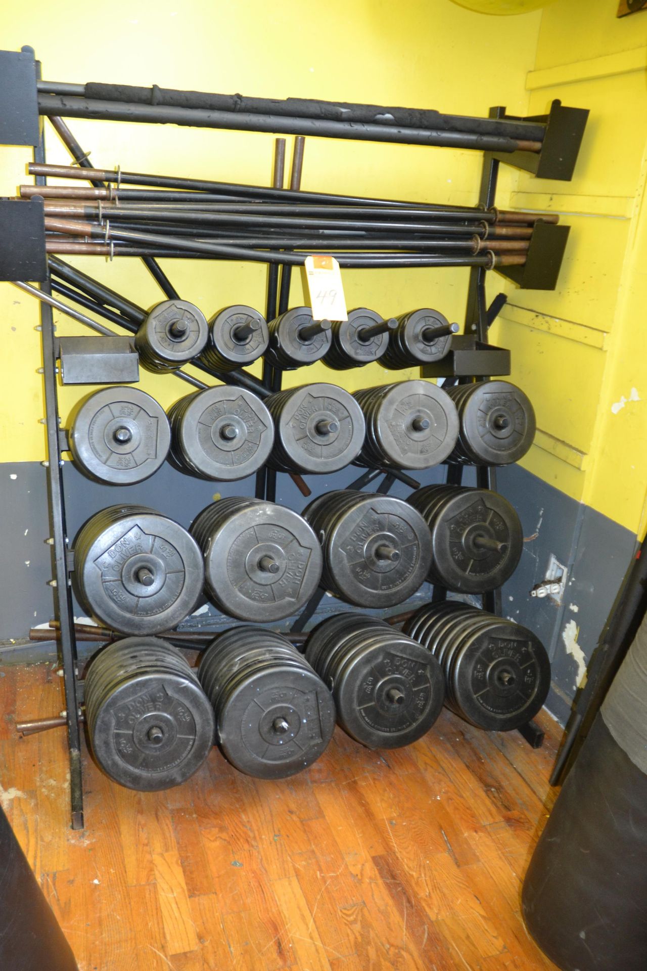 LOT - DON OLIVER WEIGHTS / BARS