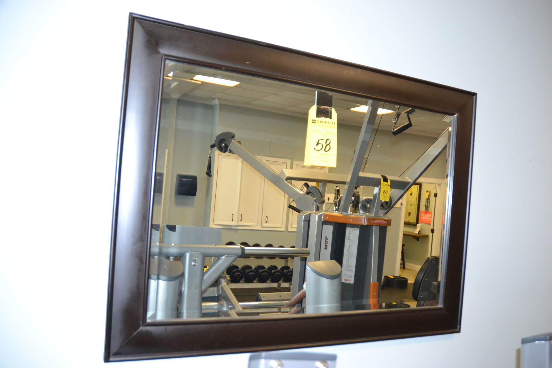 30" X 42" FRAMED MIRROR