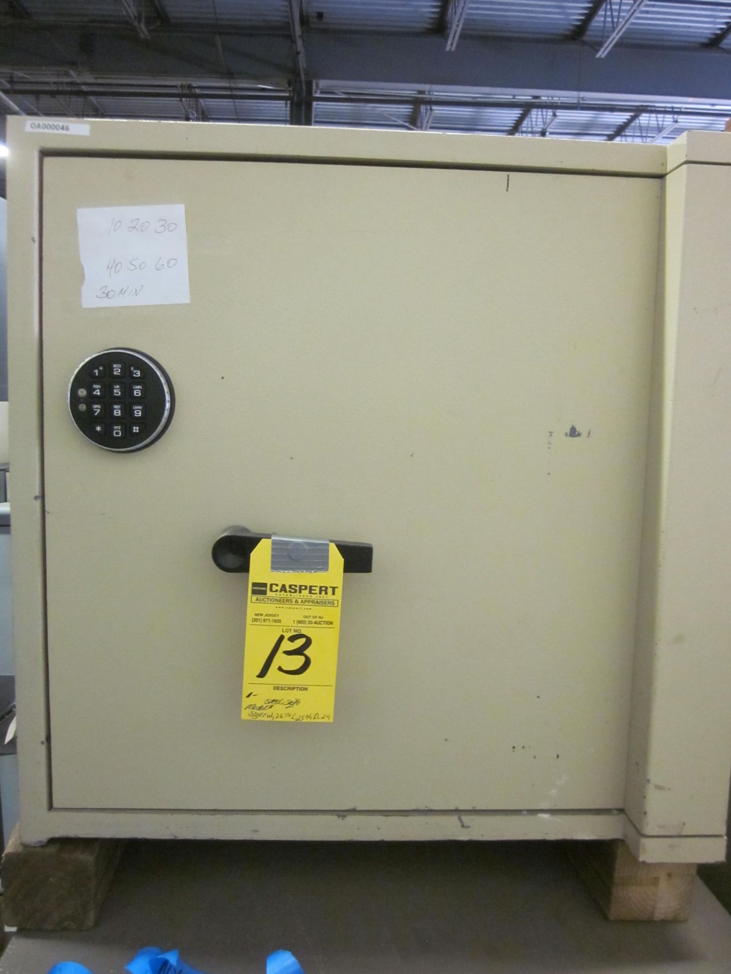 Steel Safe 26 1/4"W/25 3/4H"/24"D