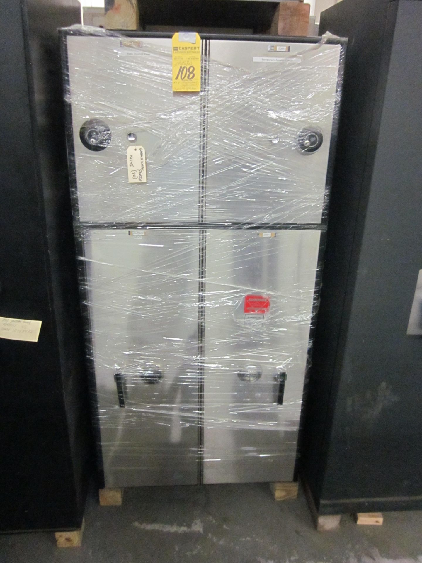 6-Compartment Safe Deposit Box 32"W/66"H/24"D