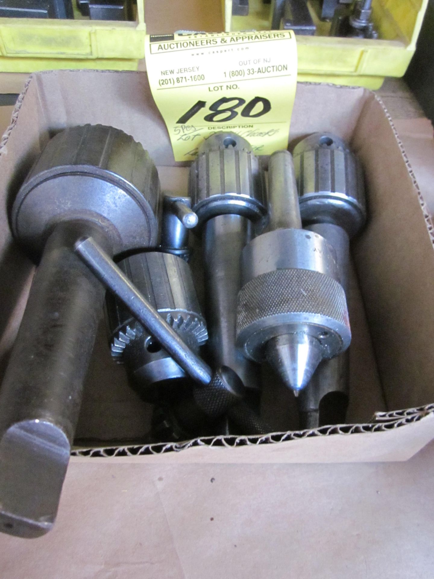 LOT - ASSORTED DRILL CHUCKS