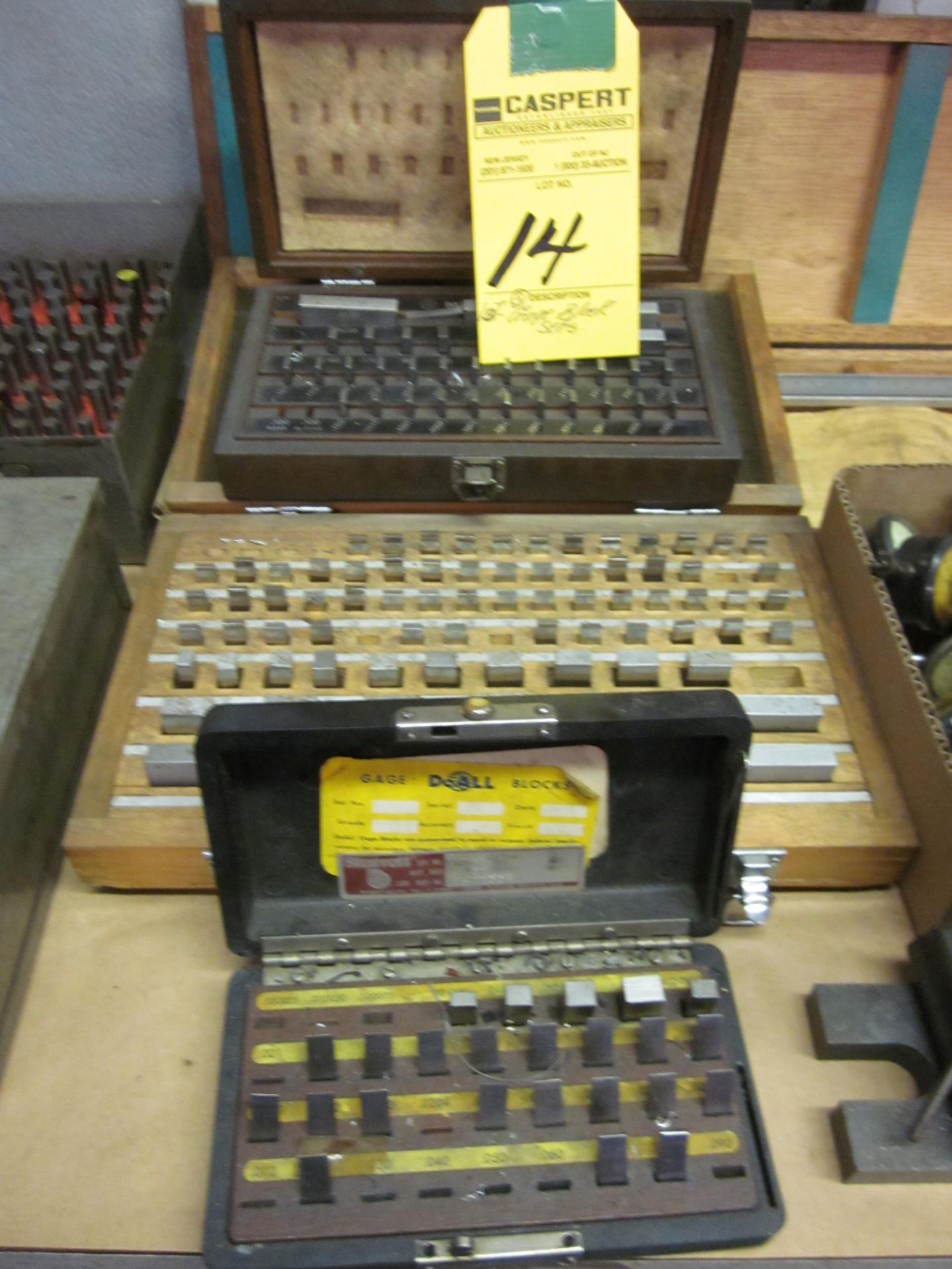 LOT - 3 GAUGE BLOCK SETS