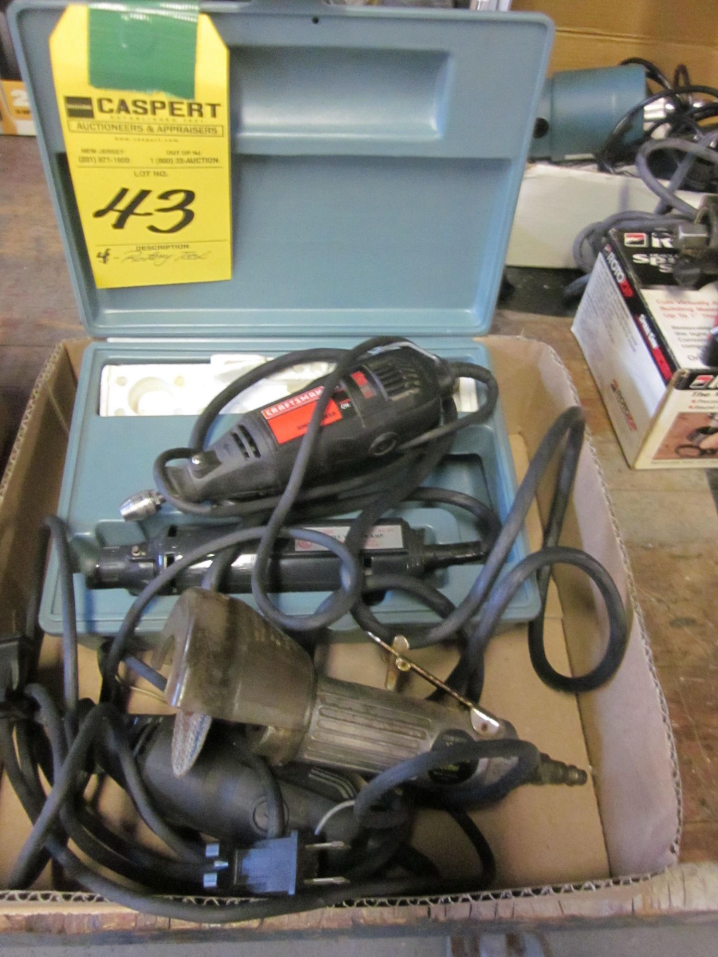 LOT - (4) ROTARY HAND TOOLS