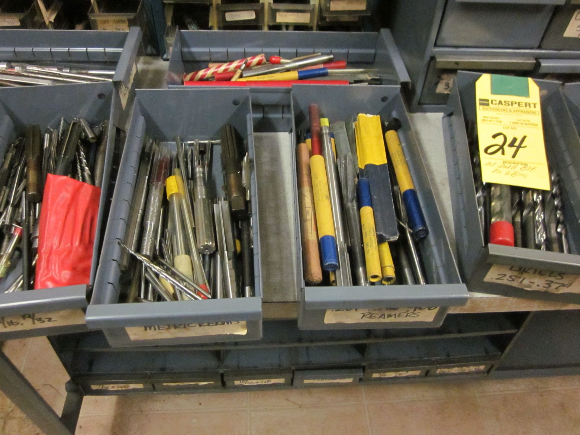 LOT - DRILL BITS IN 6 BINS (NO BINS) - Image 2 of 2