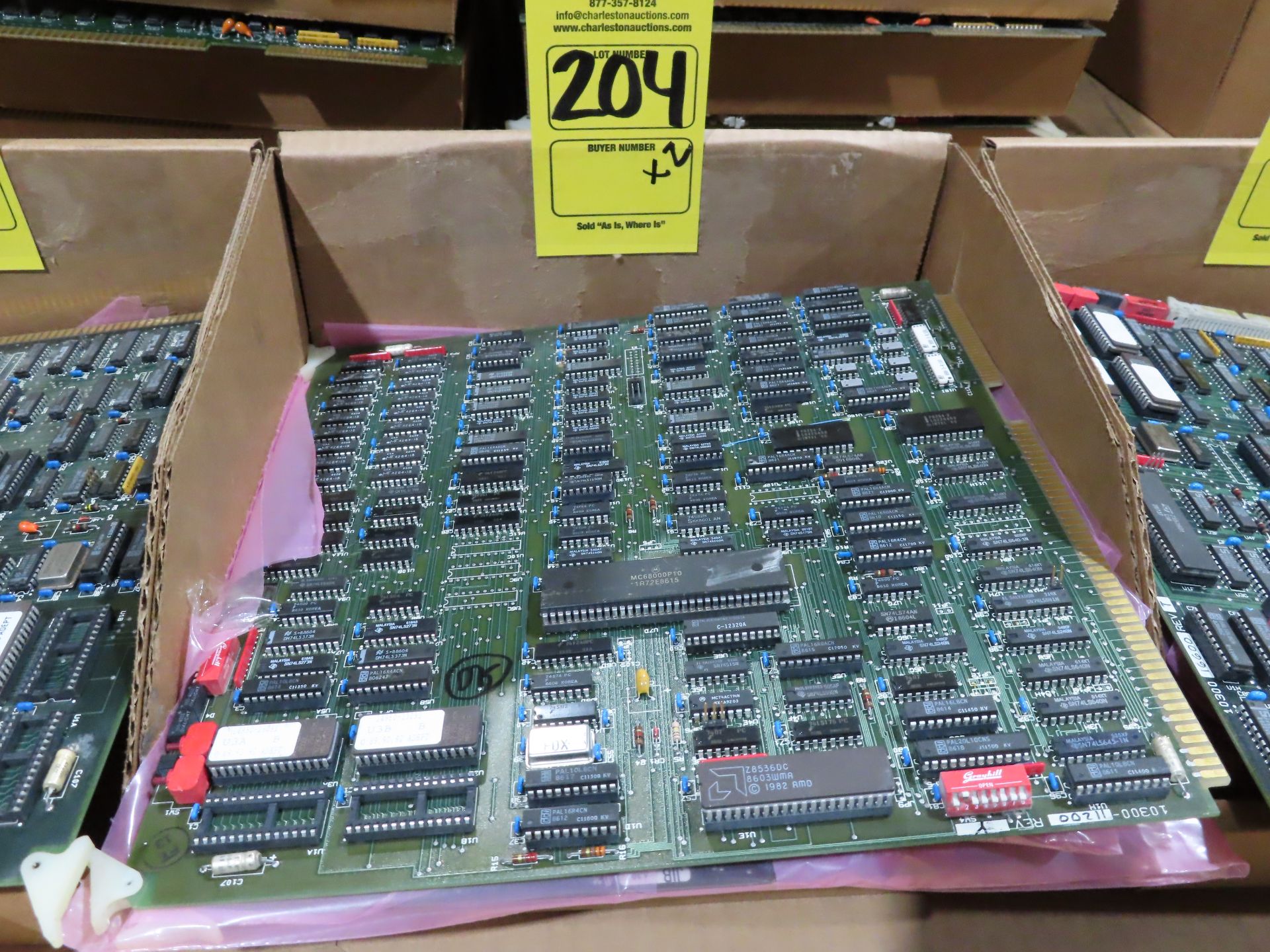 Qty 2 Adept 10300-11200 Rev Y, joint interface board, as always, with Brolyn LLC auctions, all lots