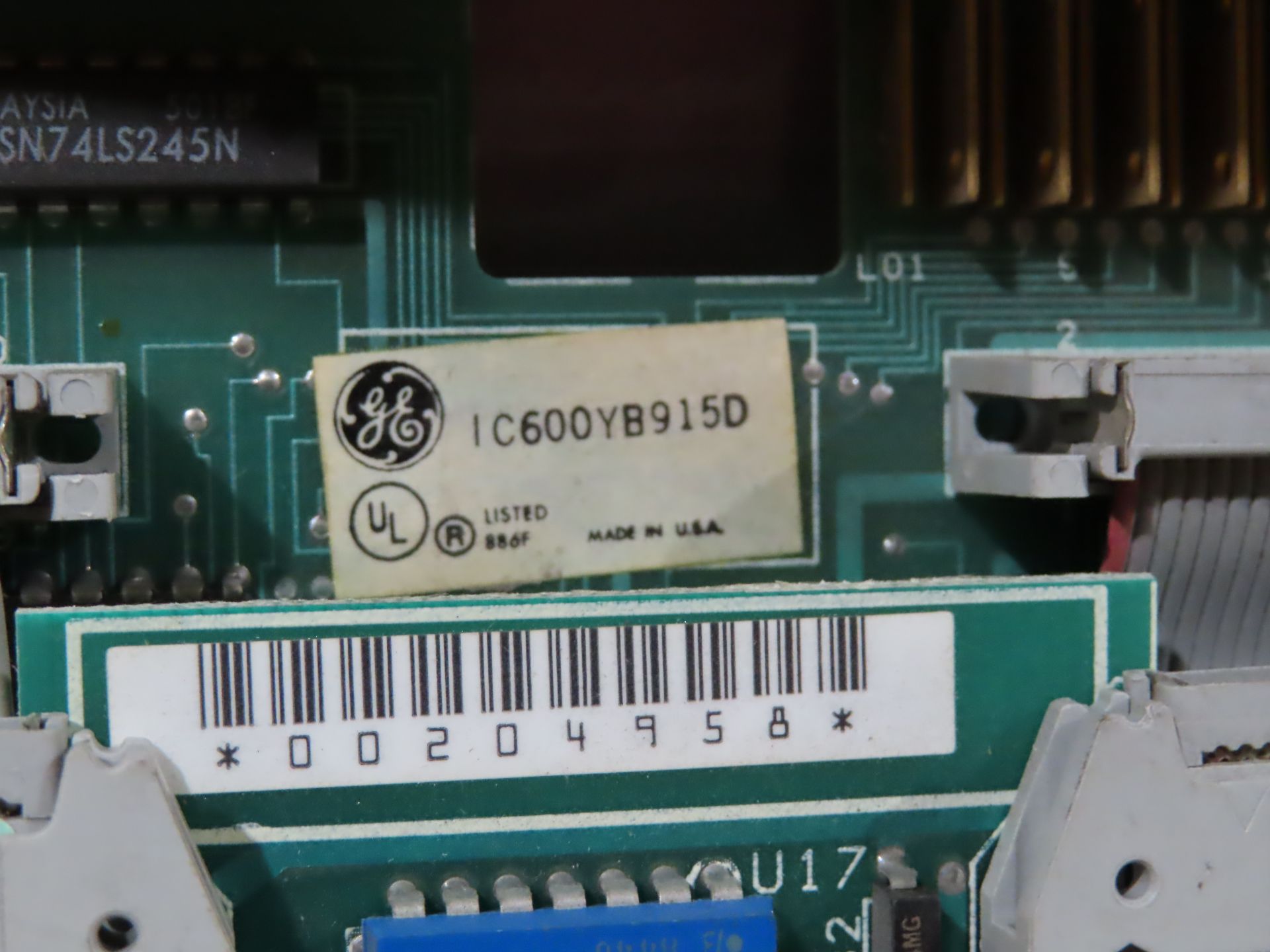GE IC600YB915D axis module card, as always, with Brolyn LLC auctions, all lots can be picked up from - Image 2 of 2