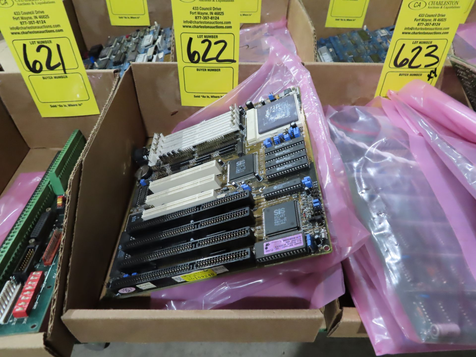 BEK P407 motherboard, as always, with Brolyn LLC auctions, all lots can be picked up from auction