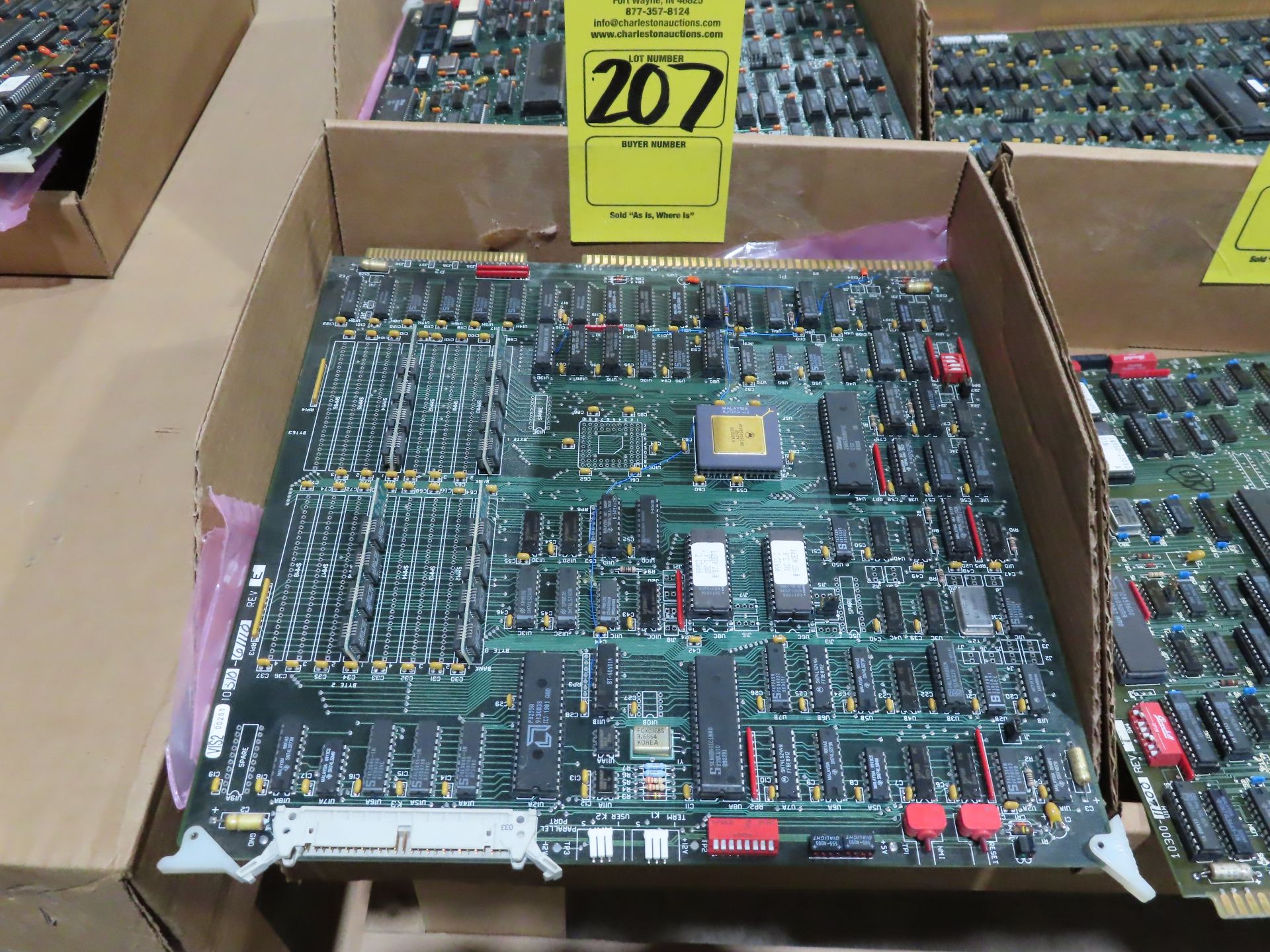 Adept 10310-61110 rev E vision board, as always, with Brolyn LLC auctions, all lots can be picked up