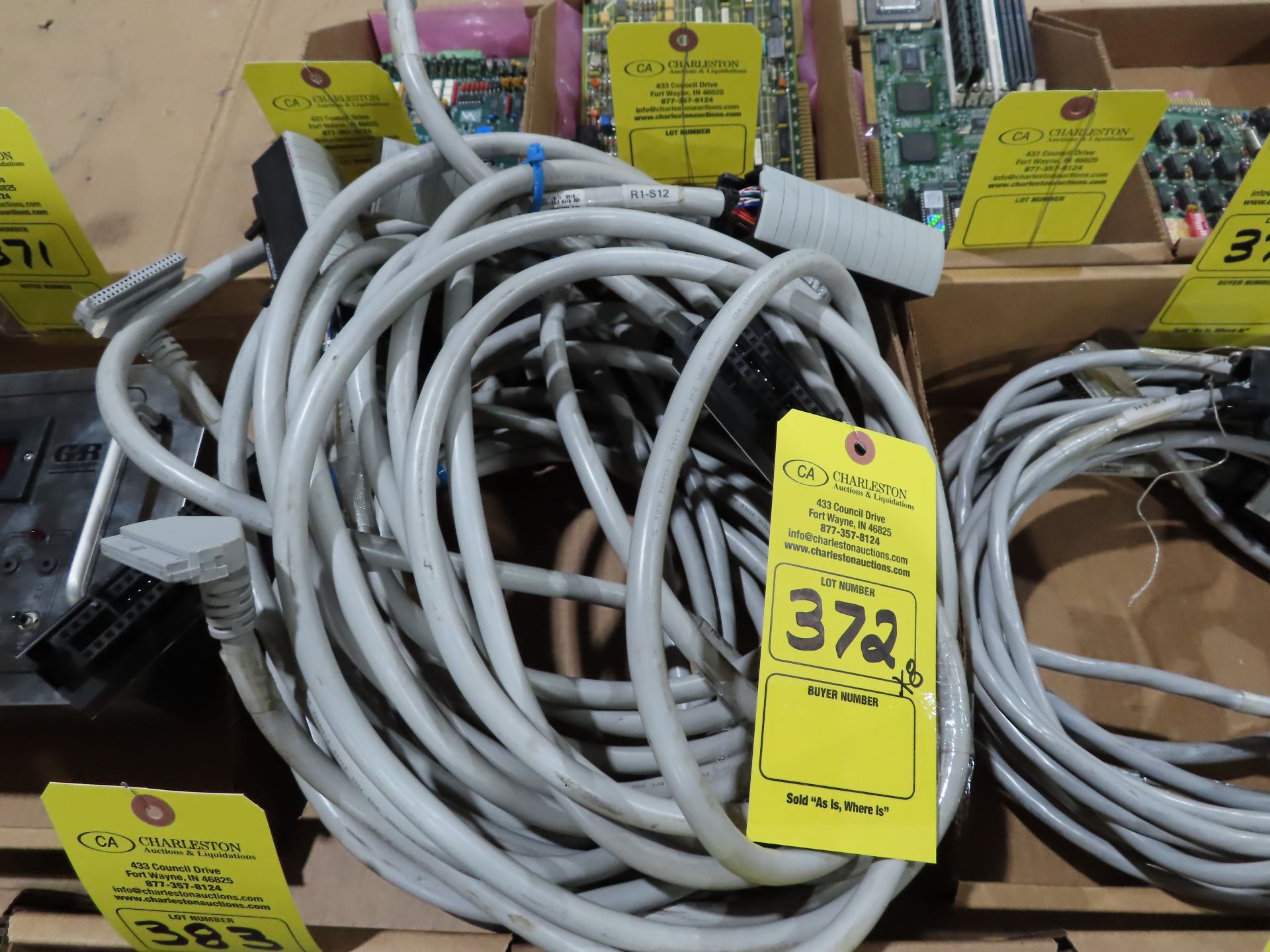 Qty 8 Allen Bradley 1492-Cable025Y, as always, with Brolyn LLC auctions, all lots can be picked up