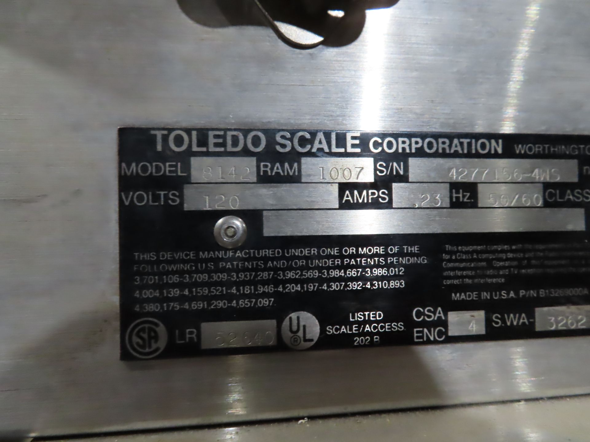 Toledo scale controller model 8142, as always, with Brolyn LLC auctions, all lots can be picked up - Image 2 of 2