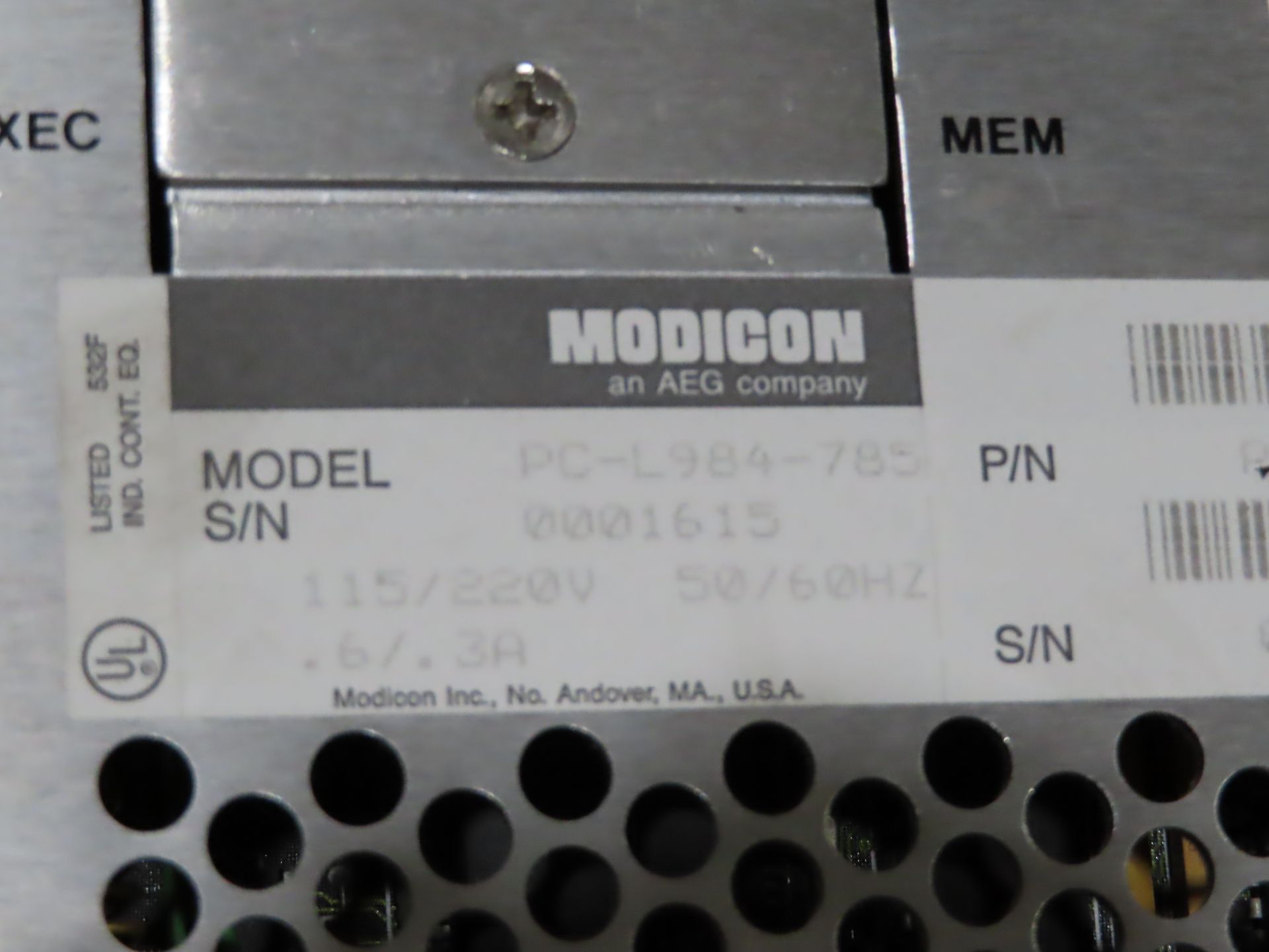 AEG modicon model PC-L984-785, as always, with Brolyn LLC auctions, all lots can be picked up from - Image 2 of 2