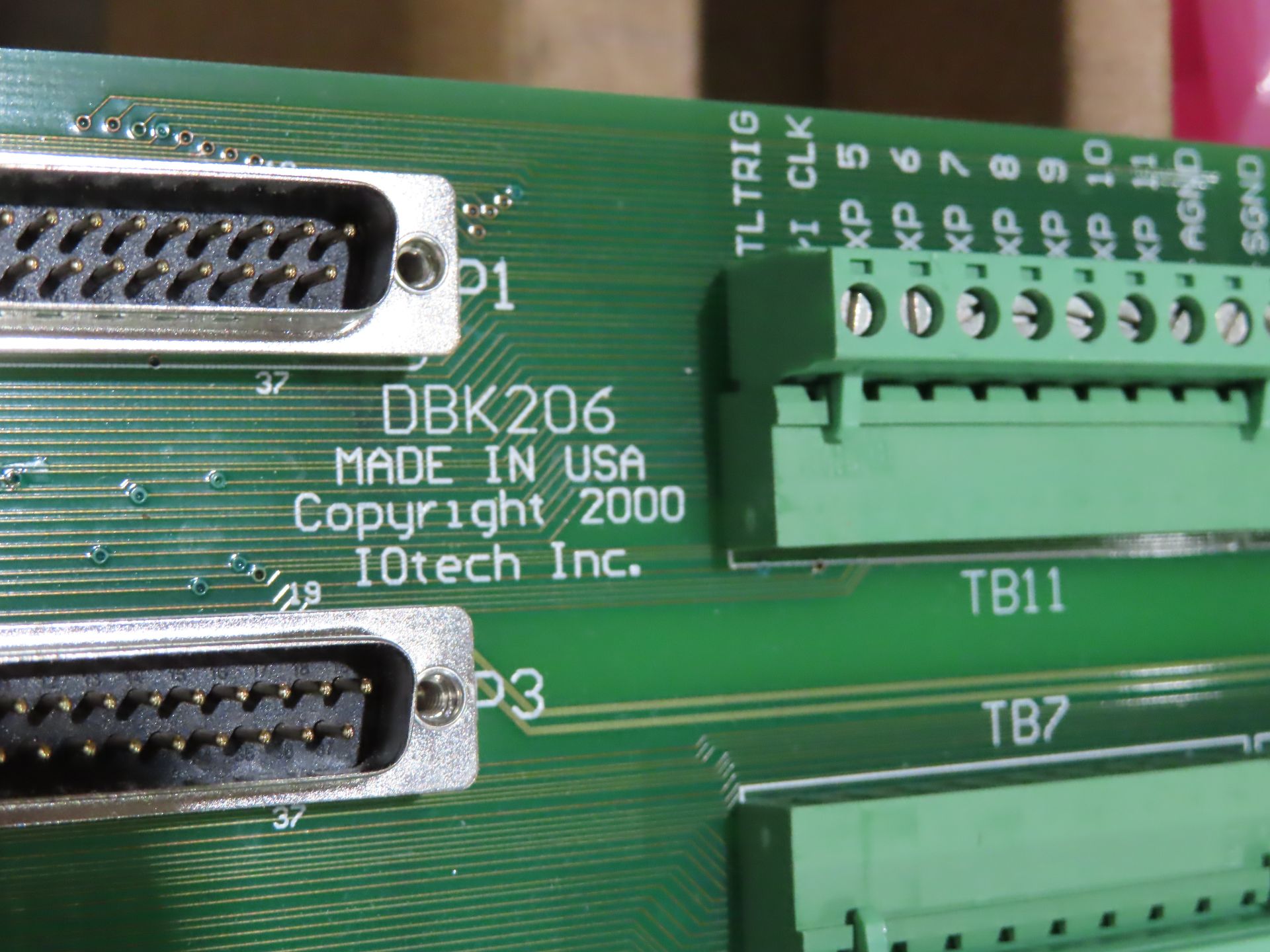 Iotech DBK206, 1060-0435 board, as always, with Brolyn LLC auctions, all lots can be picked up - Image 2 of 2