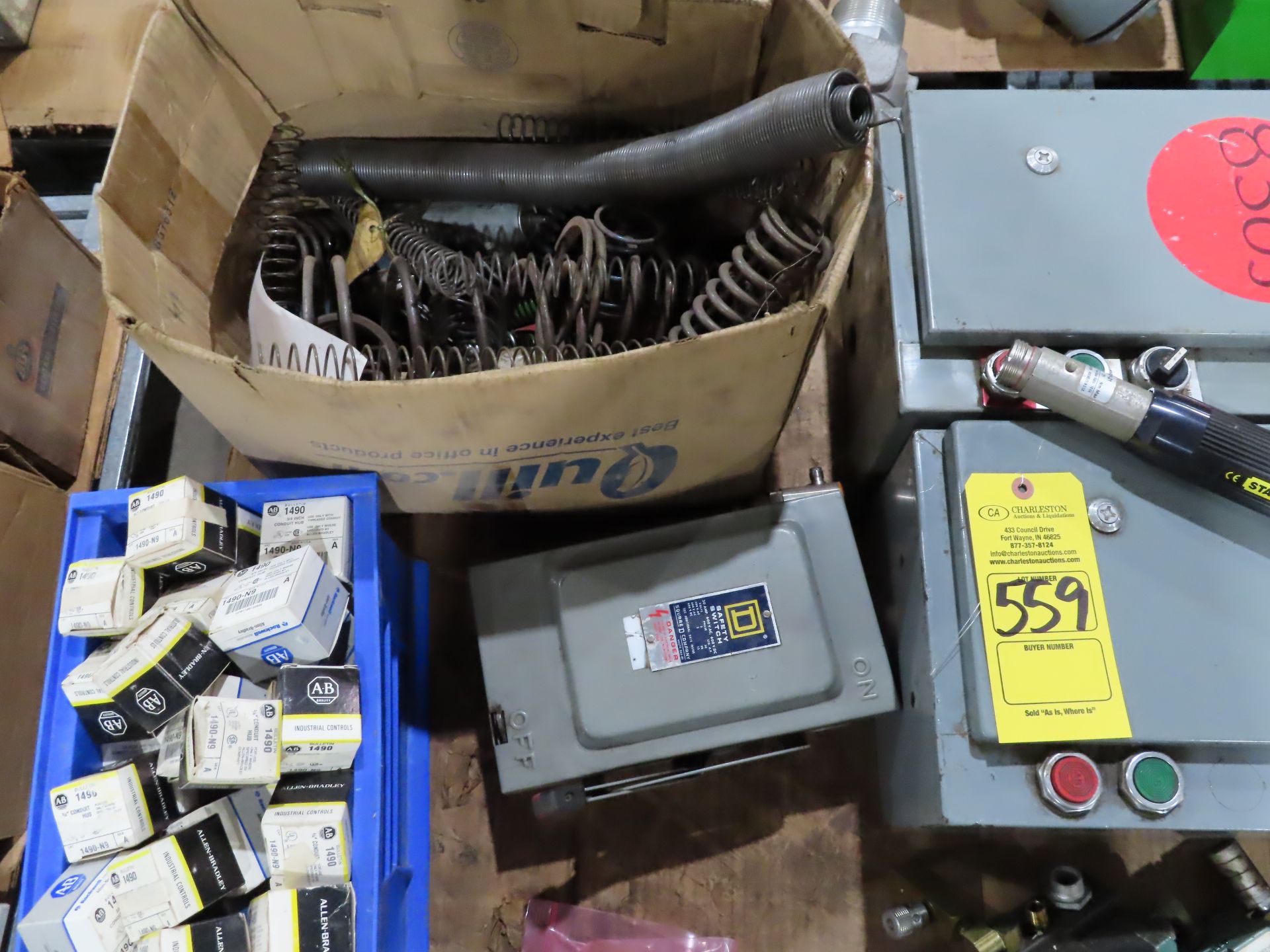 Pallet of assorted electrical and maintenance repair, as pictured, as always, with Brolyn LLC - Image 2 of 4
