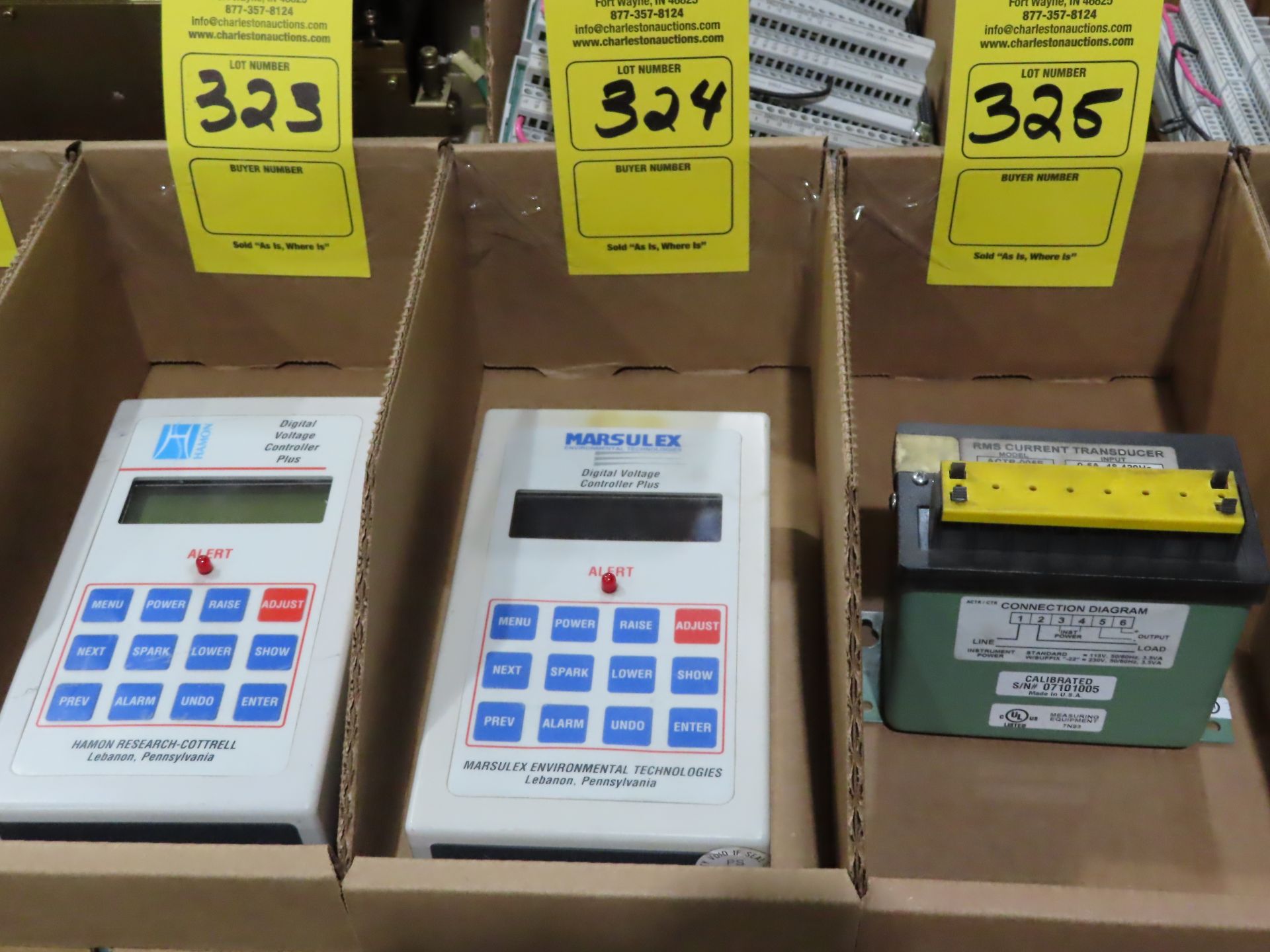 Hamon Digital Voltage controller, as always, with Brolyn LLC auctions, all lots can be picked up