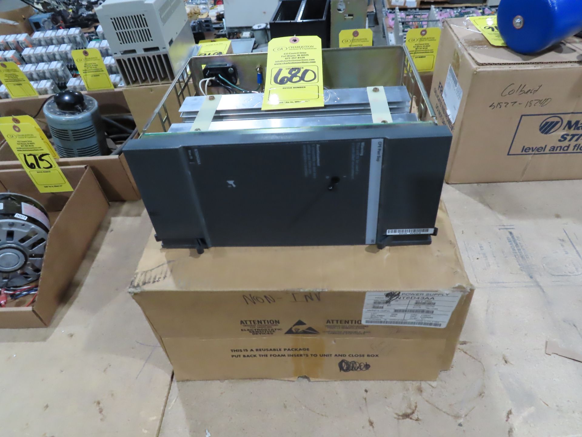 Nortel power supply, model NT6D43AA, new in box, as always, with Brolyn LLC auctions, all lots can