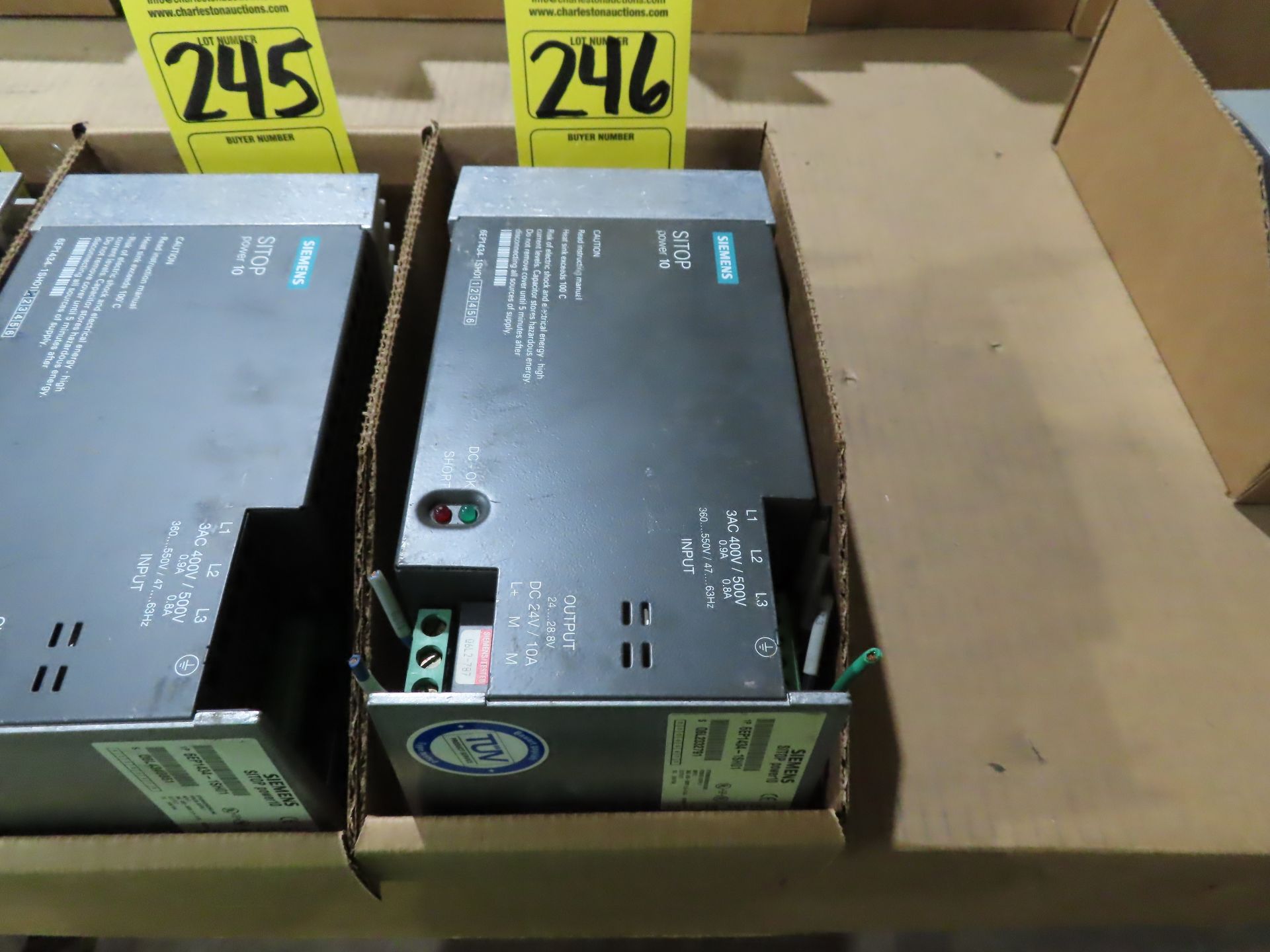 Siemens model 6EP1434-1SH01 power supply , as always, with Brolyn LLC auctions, all lots can be