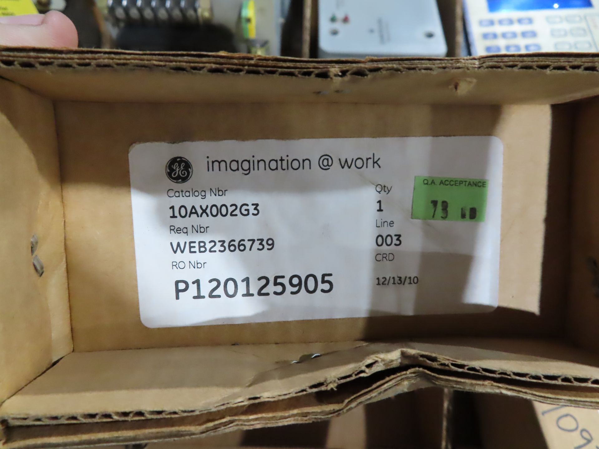 GE model 10AX002G3, new in box, as always, with Brolyn LLC auctions, all lots can be picked up - Image 2 of 2