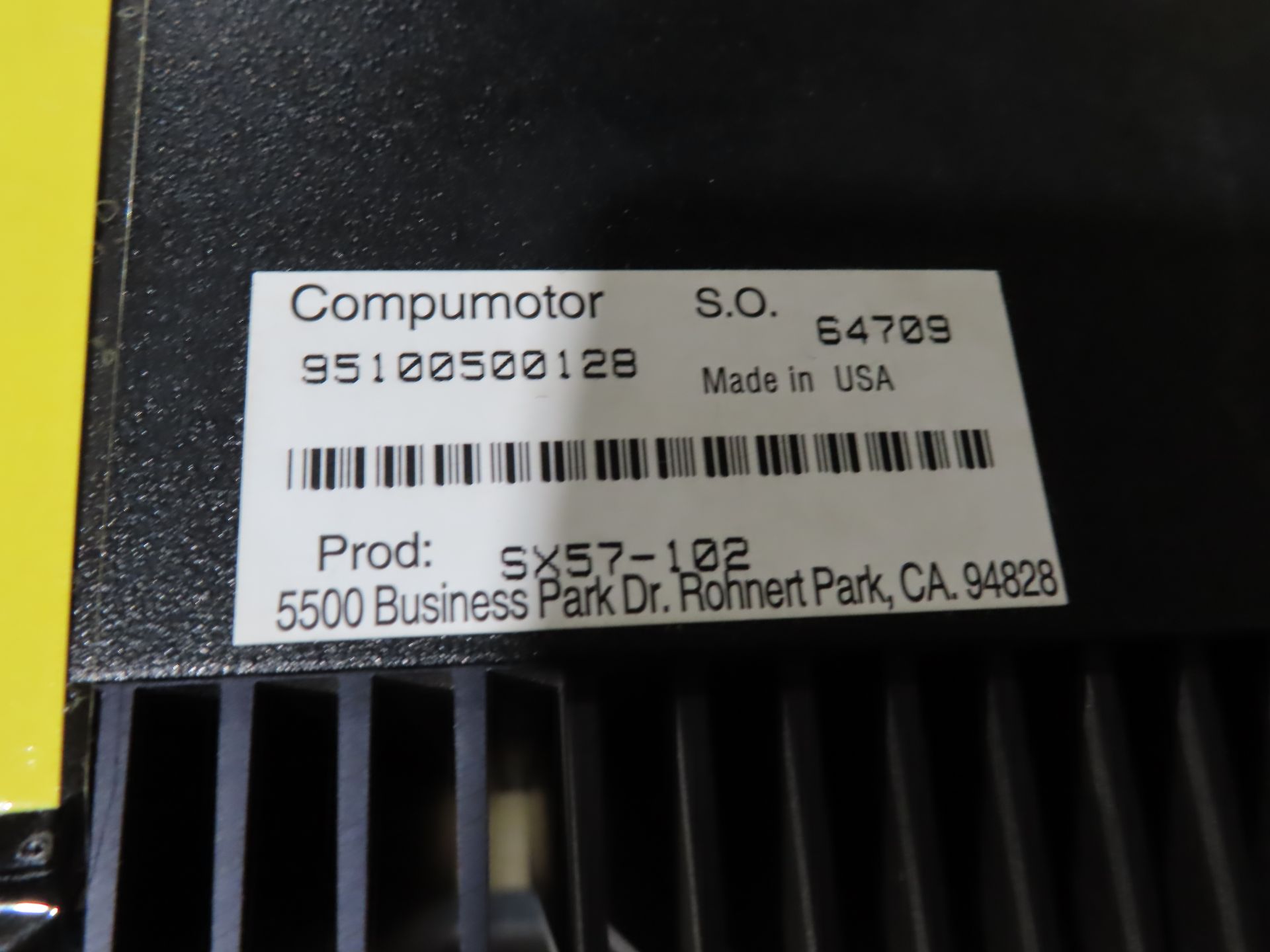 Parker Compumotor model SX57-102, as always, with Brolyn LLC auctions, all lots can be picked up - Image 2 of 2