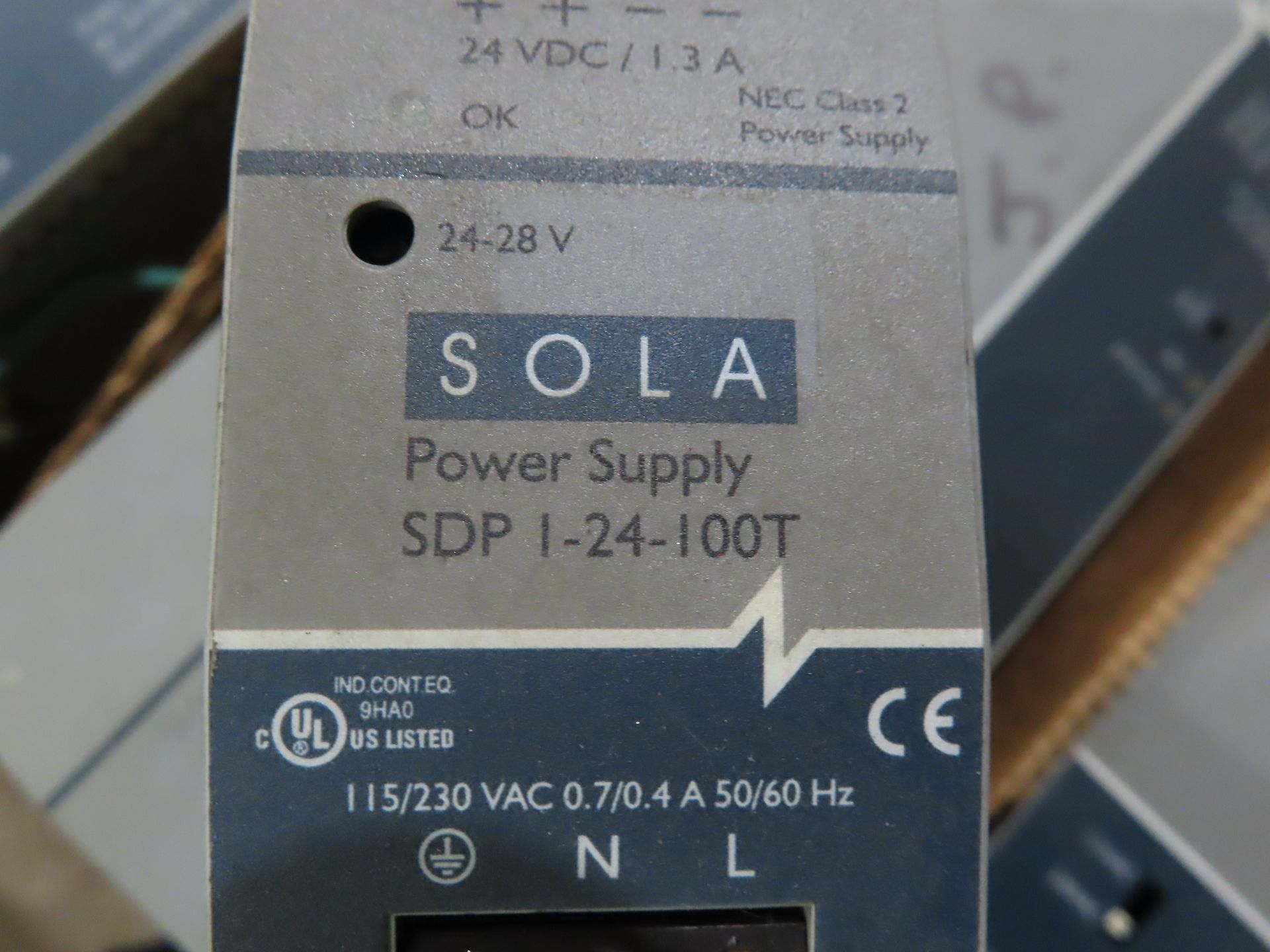 Qty 4 Sola model SDP1-24-100T power supplies, as always, with Brolyn LLC auctions, all lots can be - Image 2 of 2