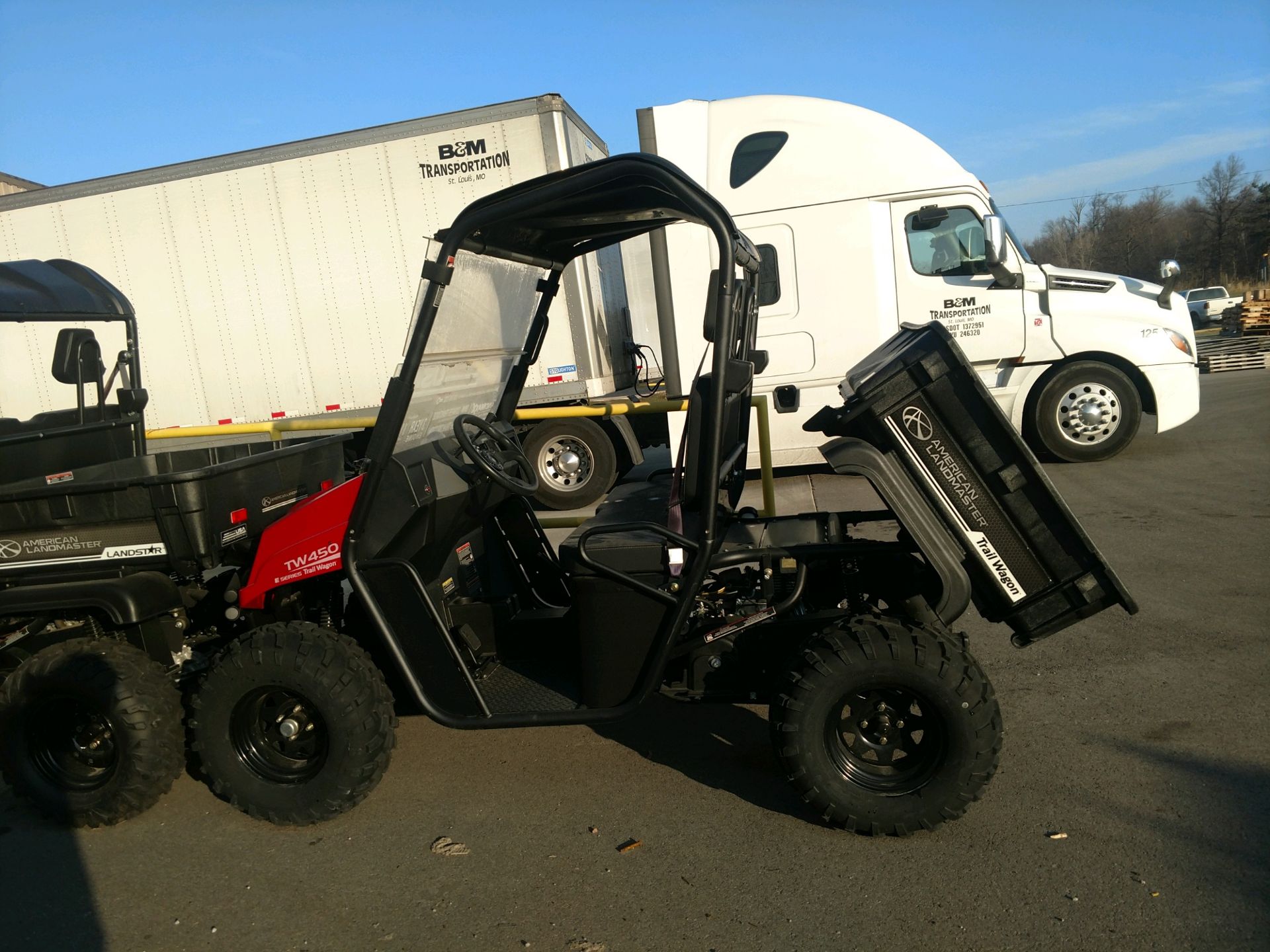 2018 2WD 429cc 14 HP, Kohler EFI. 400 lb dump, 1100 lb tow MODEL-TW450010-RE PIN#A4PUTYJC81BA01007