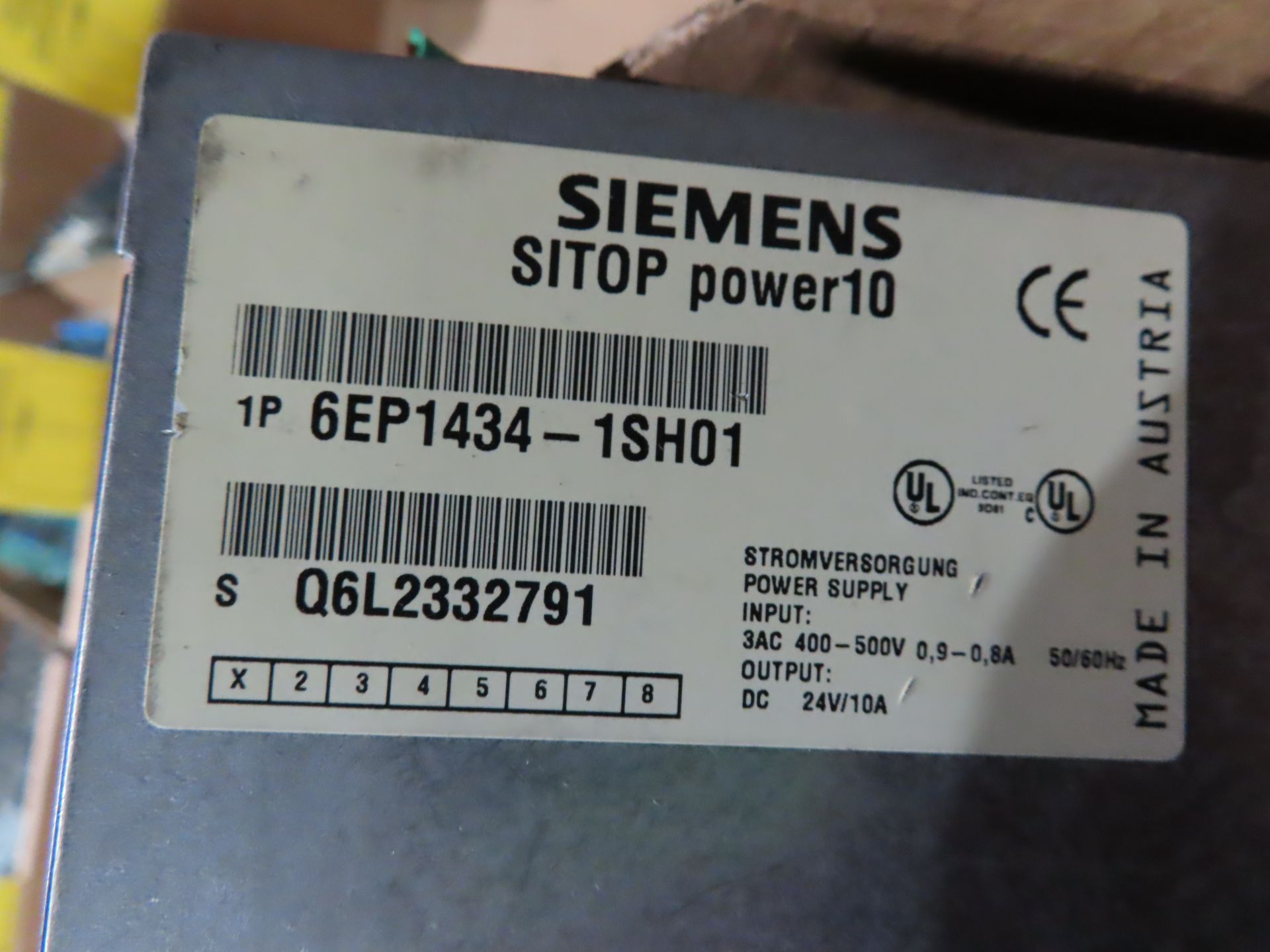 Siemens model 6EP1434-1SH01 power supply , as always, with Brolyn LLC auctions, all lots can be - Image 2 of 2