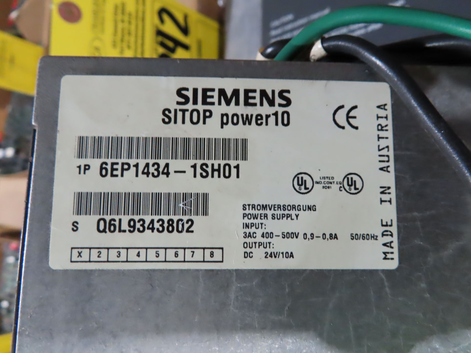 Siemens model 6EP1434-1SH01 power supply, as always, with Brolyn LLC auctions, all lots can be - Image 2 of 2