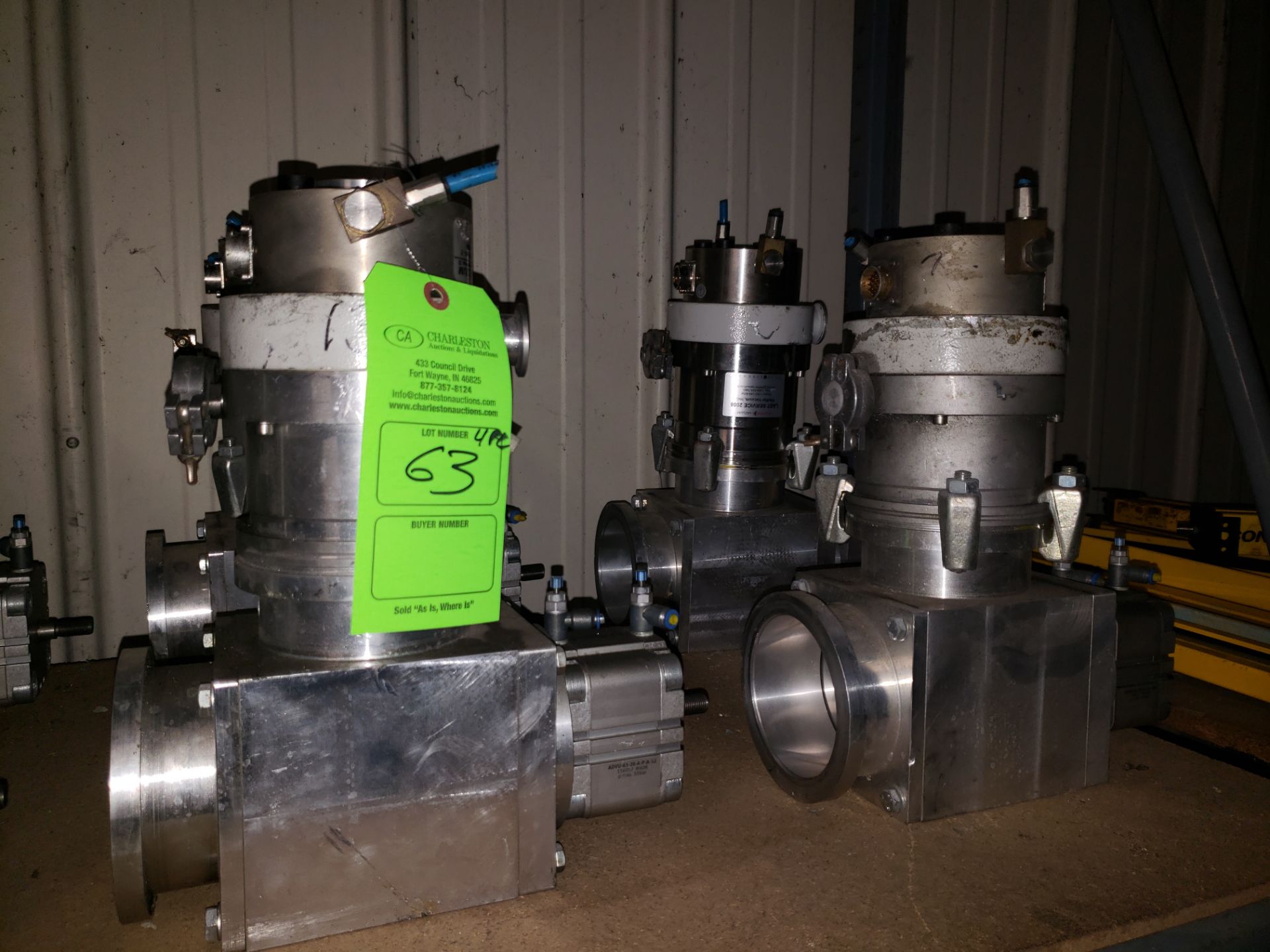 (4) PFEIFFER VACUUM PUMPS