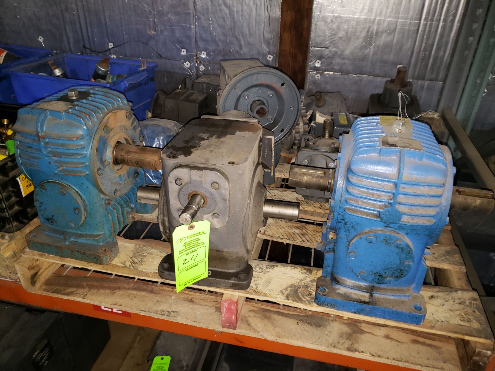 (13) VARIOUS GEAR BOXES