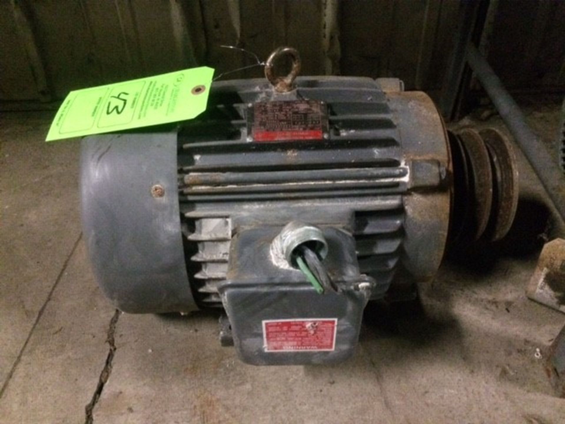 GE AC MOTORS 7½ HP