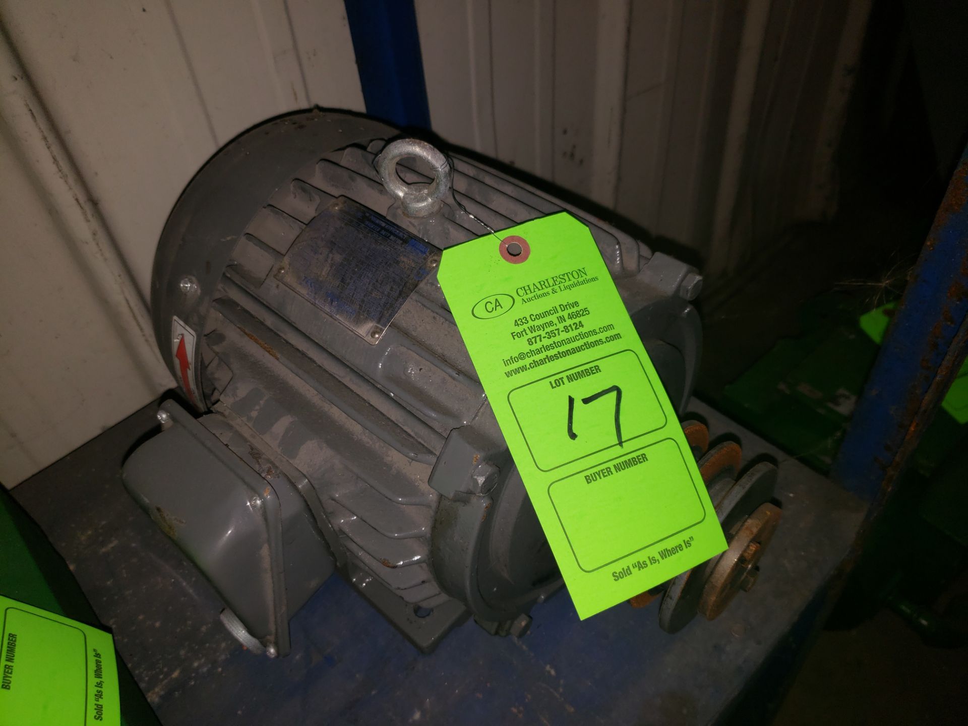 TECO WESTINGHOUSE AC MOTOR 3HP