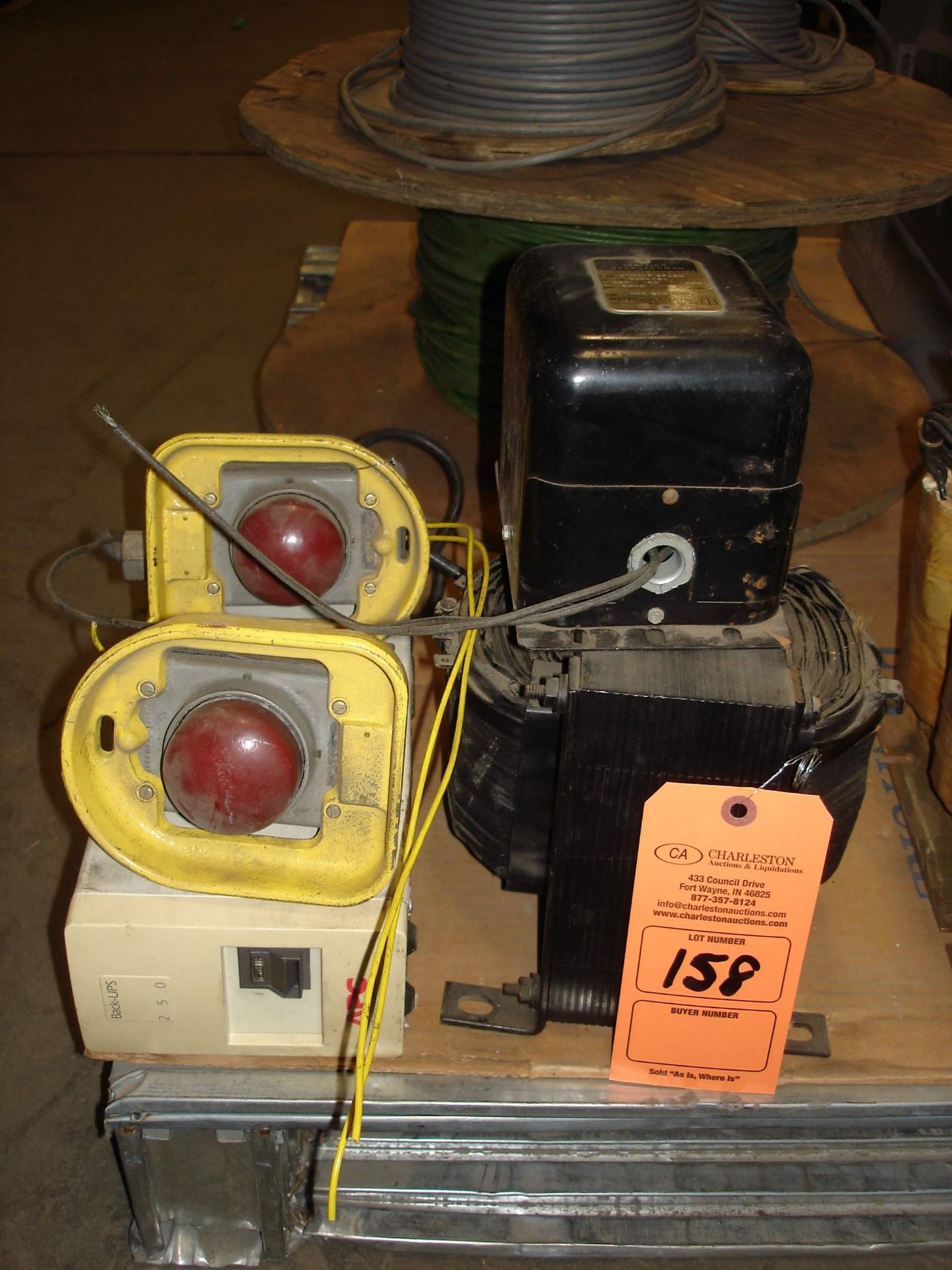 (5) MISC BRANDED TRANSFORMERS AND INDUSTRIAL PLC DEVICES: JEFFERSON TRANSFORMER 638-181 AND ALL