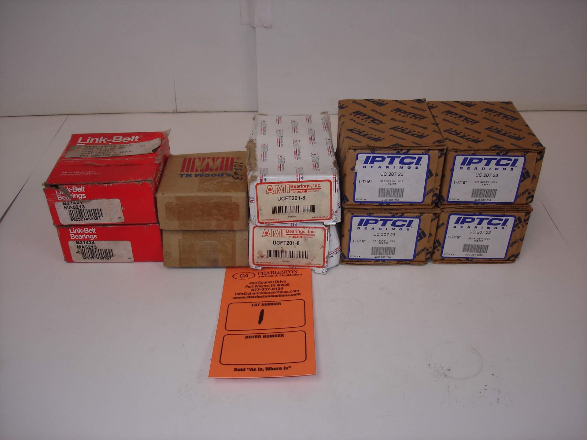 (10) MISC BRANDED BEARINGS: MA5213 AND ALL OTHER ITEMS INCLUDED IN PHOTOS!