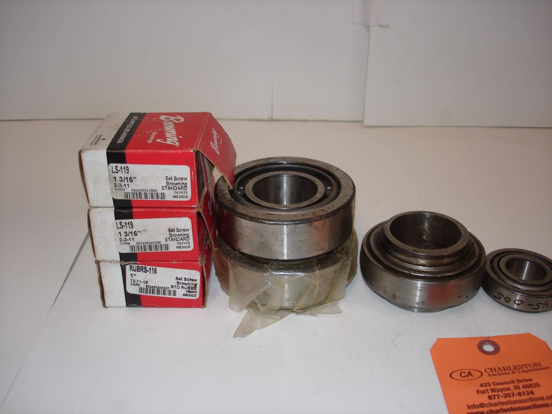 (10) MISC BRANDED BEARINGS AND MORE: BROWNING LS-119 AND ALL OTHER ITEMS INCLUDED IN PHOTOS! - Image 2 of 2