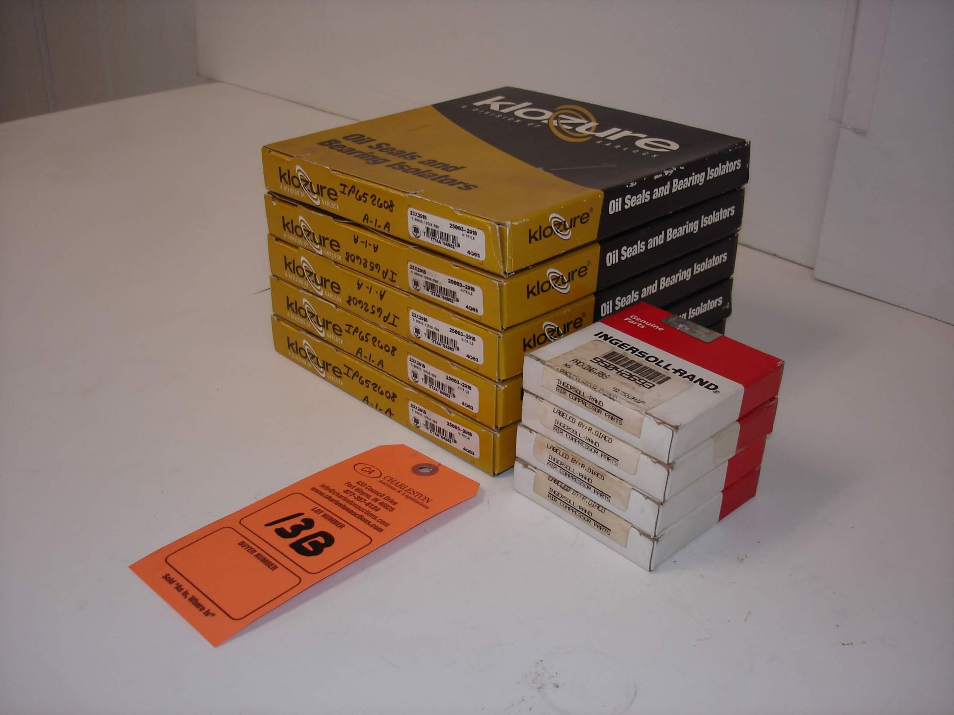 (9) MISC BRANDED OIL SEALS AND PART KITS: NEW IN BOX GARLOCK KLOZURE OIL SEALS AND ALL OTHER ITEMS - Image 2 of 2