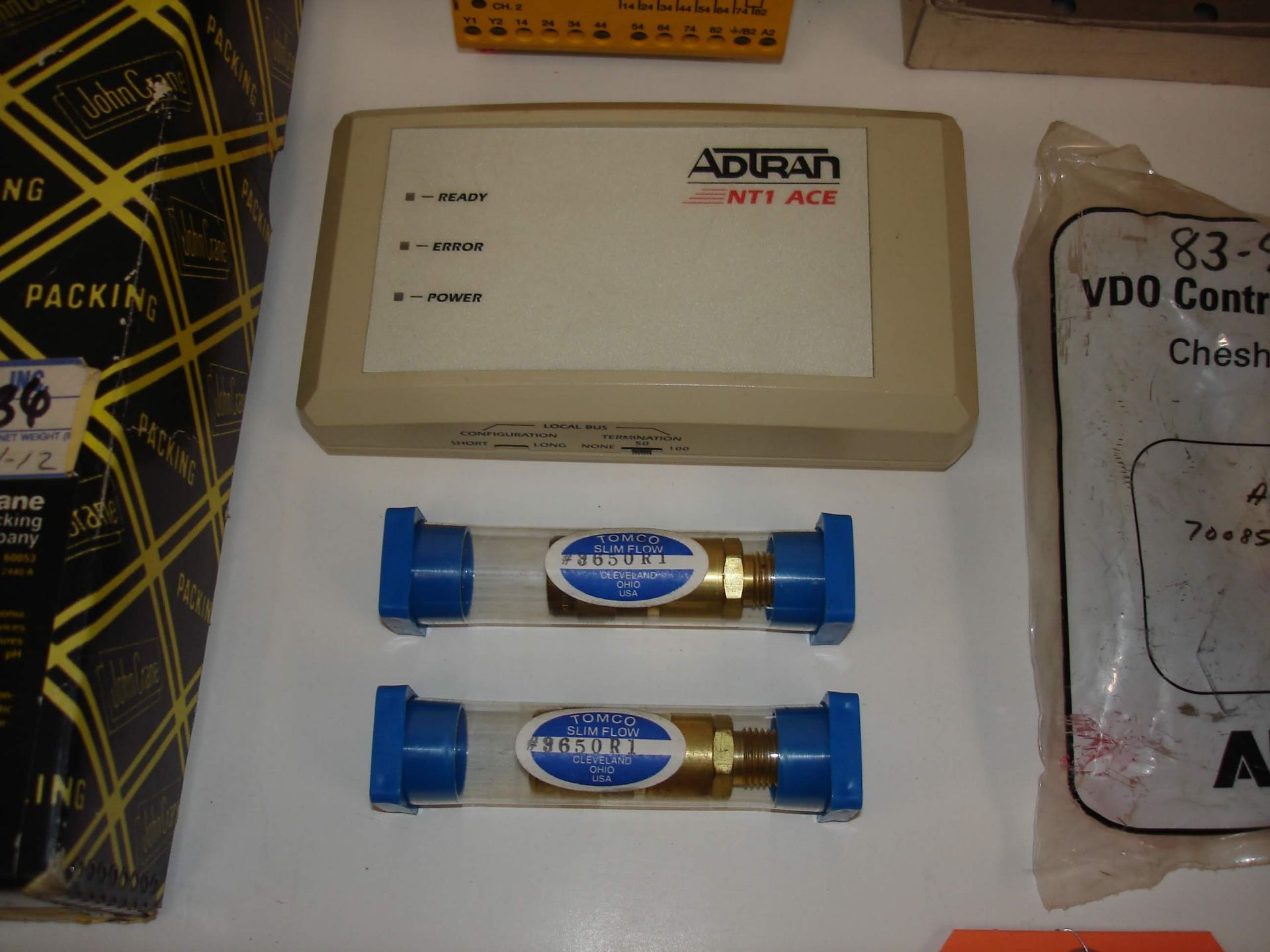 (8) MISC BRANDED INDUSTRIAL PARTS: ADTRAN NTI ACE AND ALL OTHER ITEMS INCLUDED IN PHOTOS! - Image 2 of 2