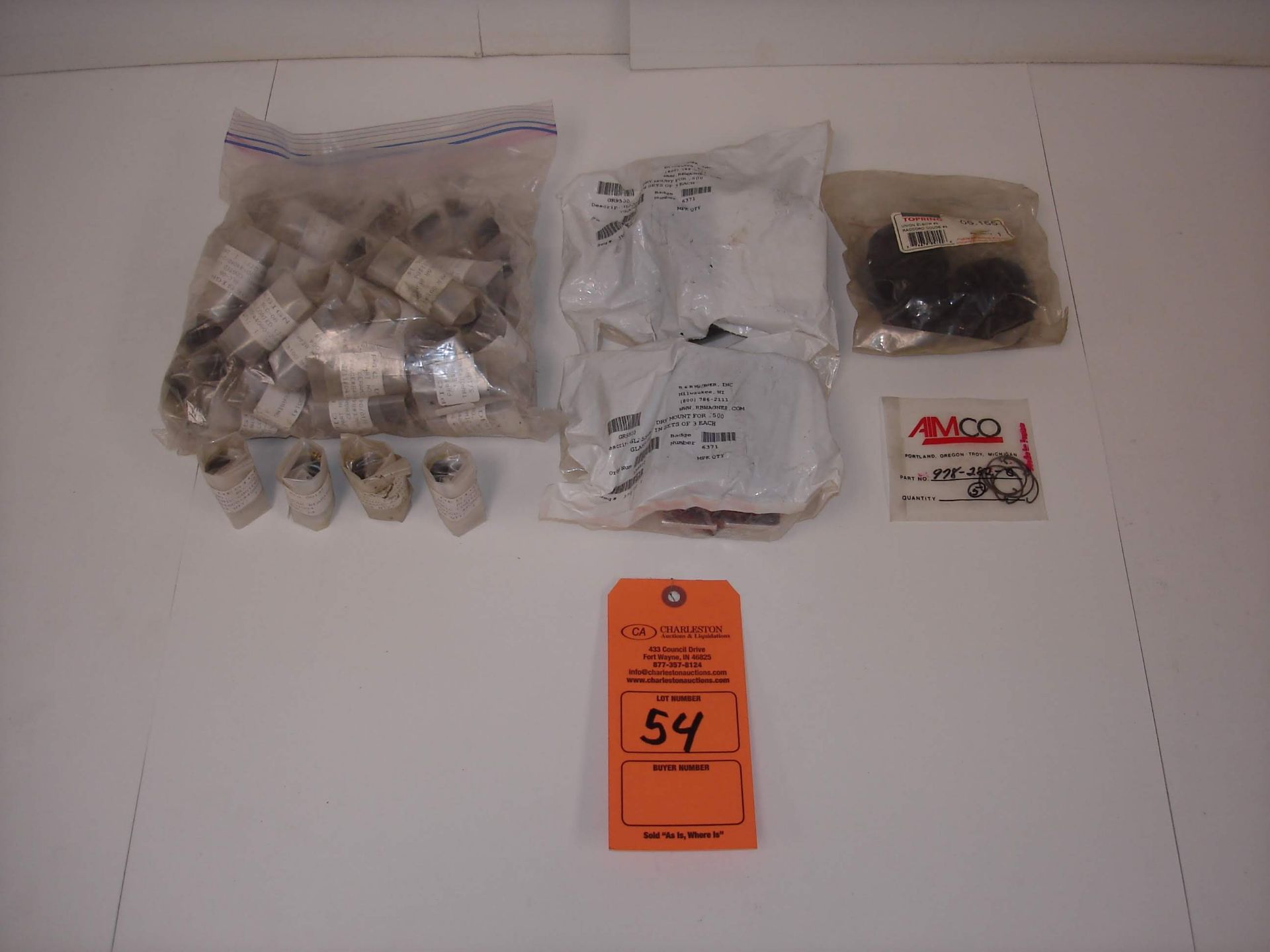 (20+) MISC SERVICE REPAIR PARTS AND BEARINGS: PIC DESIGN LINEAR BEARINGS AND ALL OTHER ITEMS