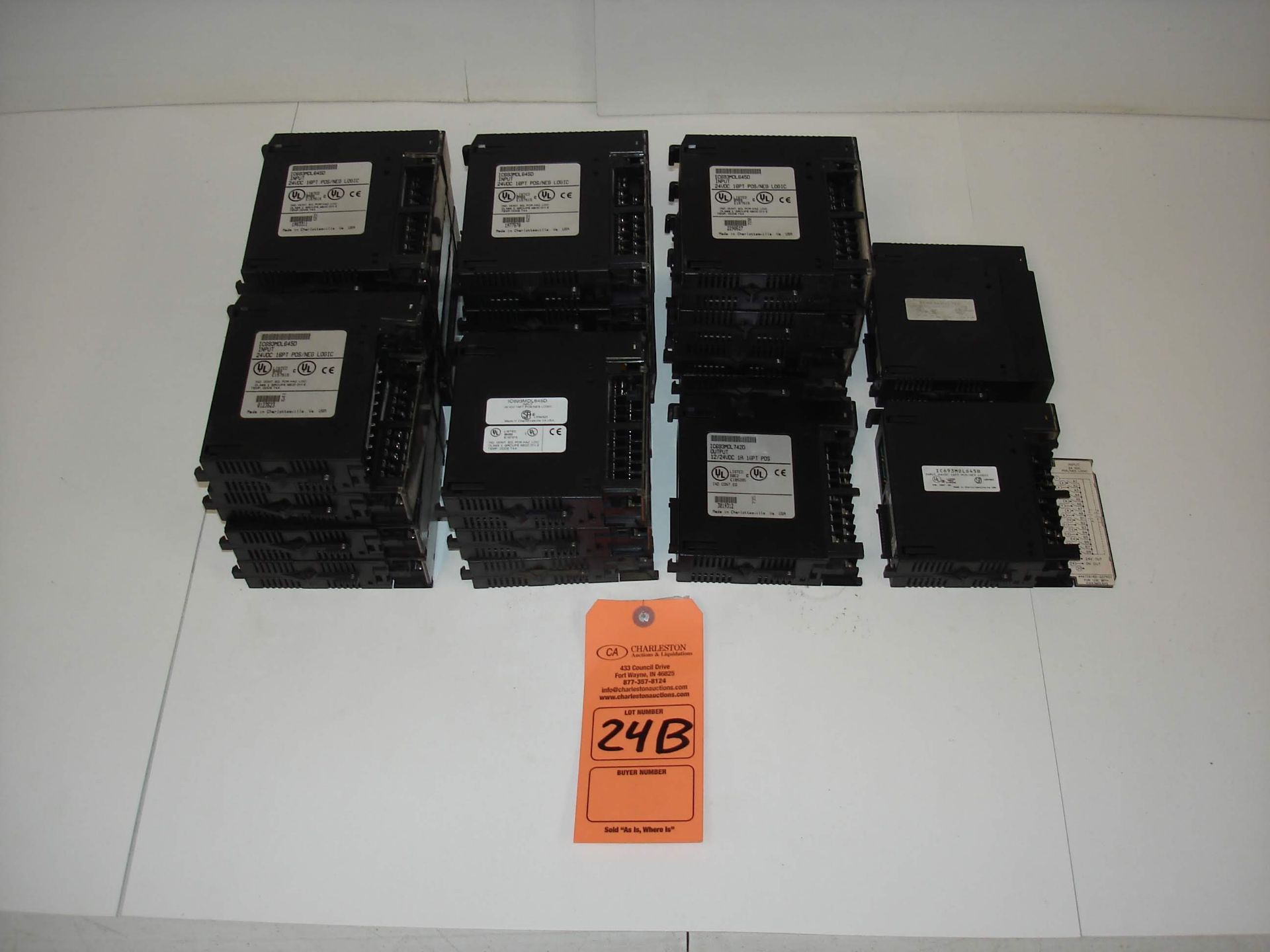 (20+) MISC GE FANUC MODULES: GENERAL ELECTRIC 1IC693MDL645D INPUT MODULE AND ALL OTHER ITEMS
