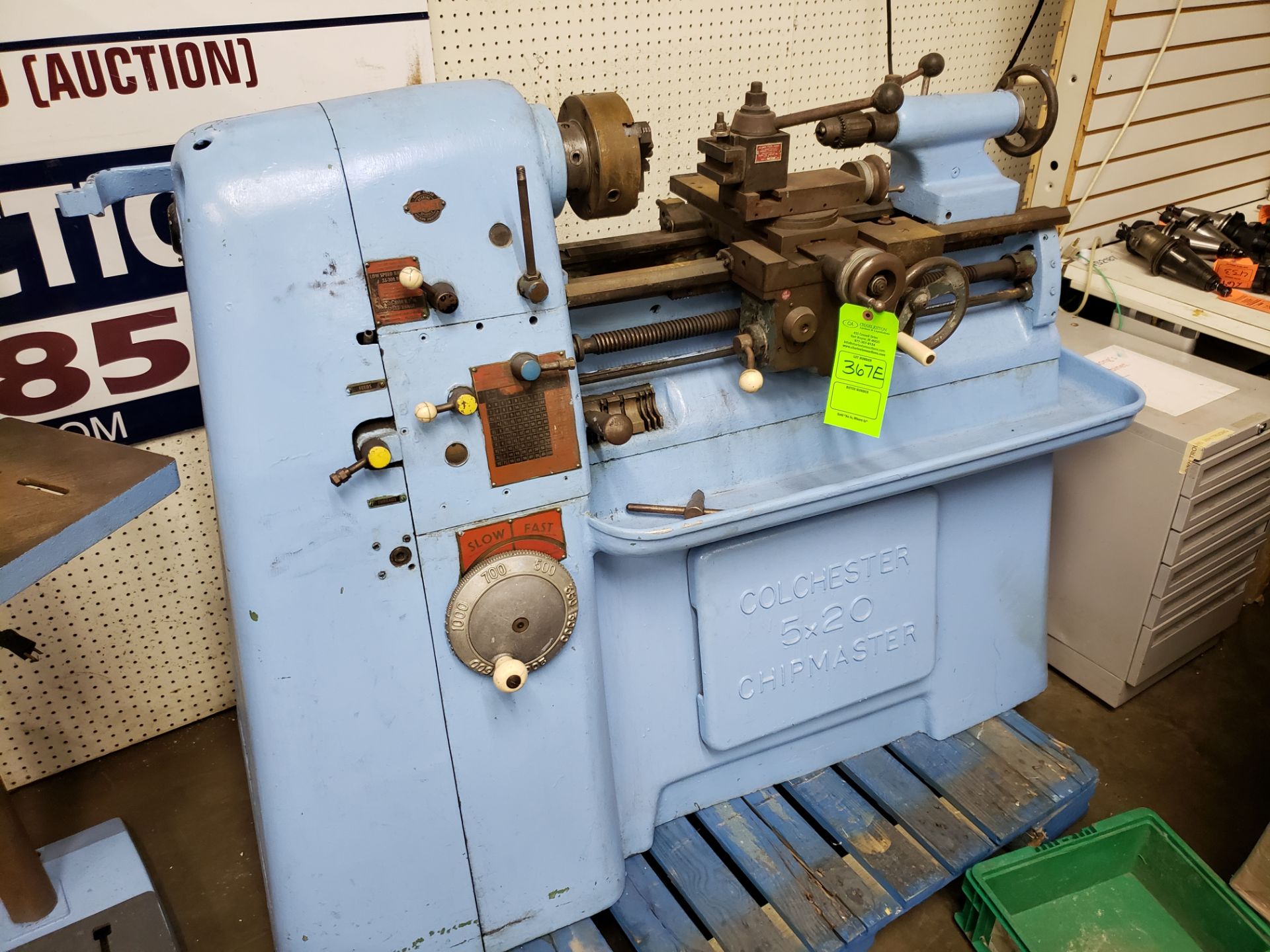 COLCHESTER LATHE MODEL-5X20CHIPMASTER