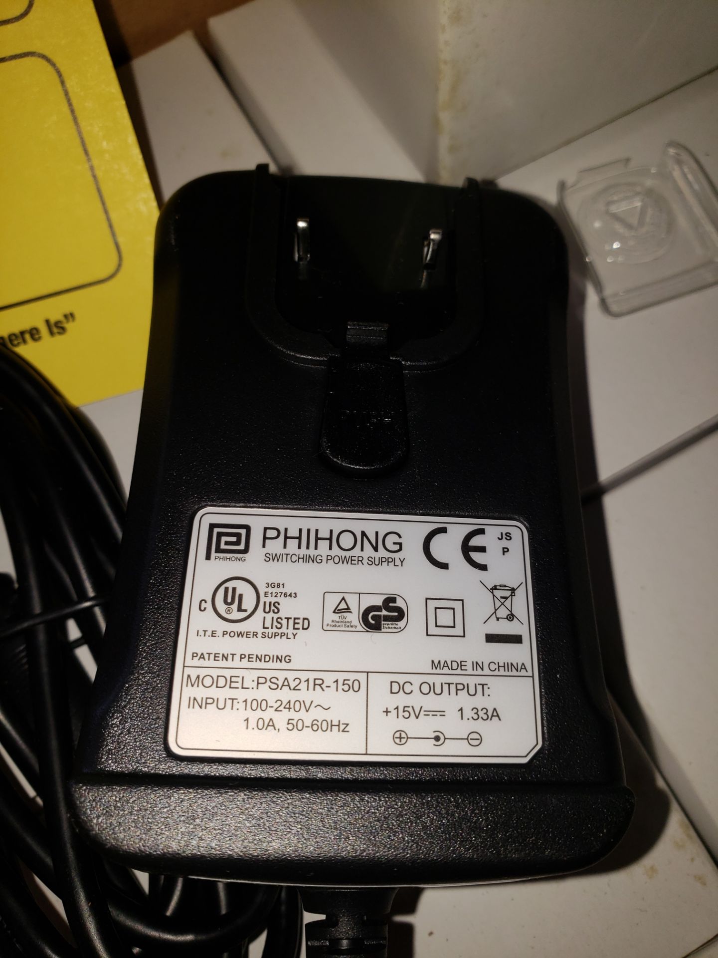 (13) PHIHONG SWITCHING POWER SUPPLY MODEL-PSA21R-150 - Image 2 of 2