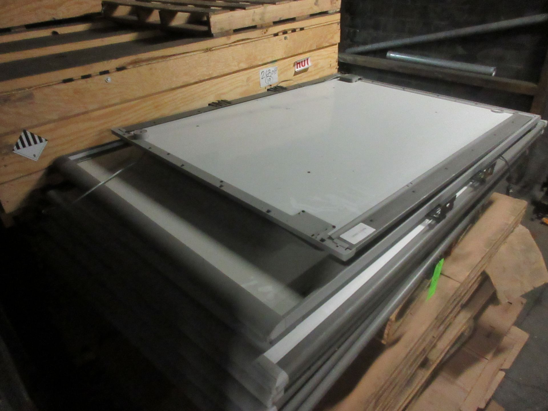 Set of five large and two small smartboards Sold as is Handling fees $0-$25 (located at 219 Murray - Image 2 of 2