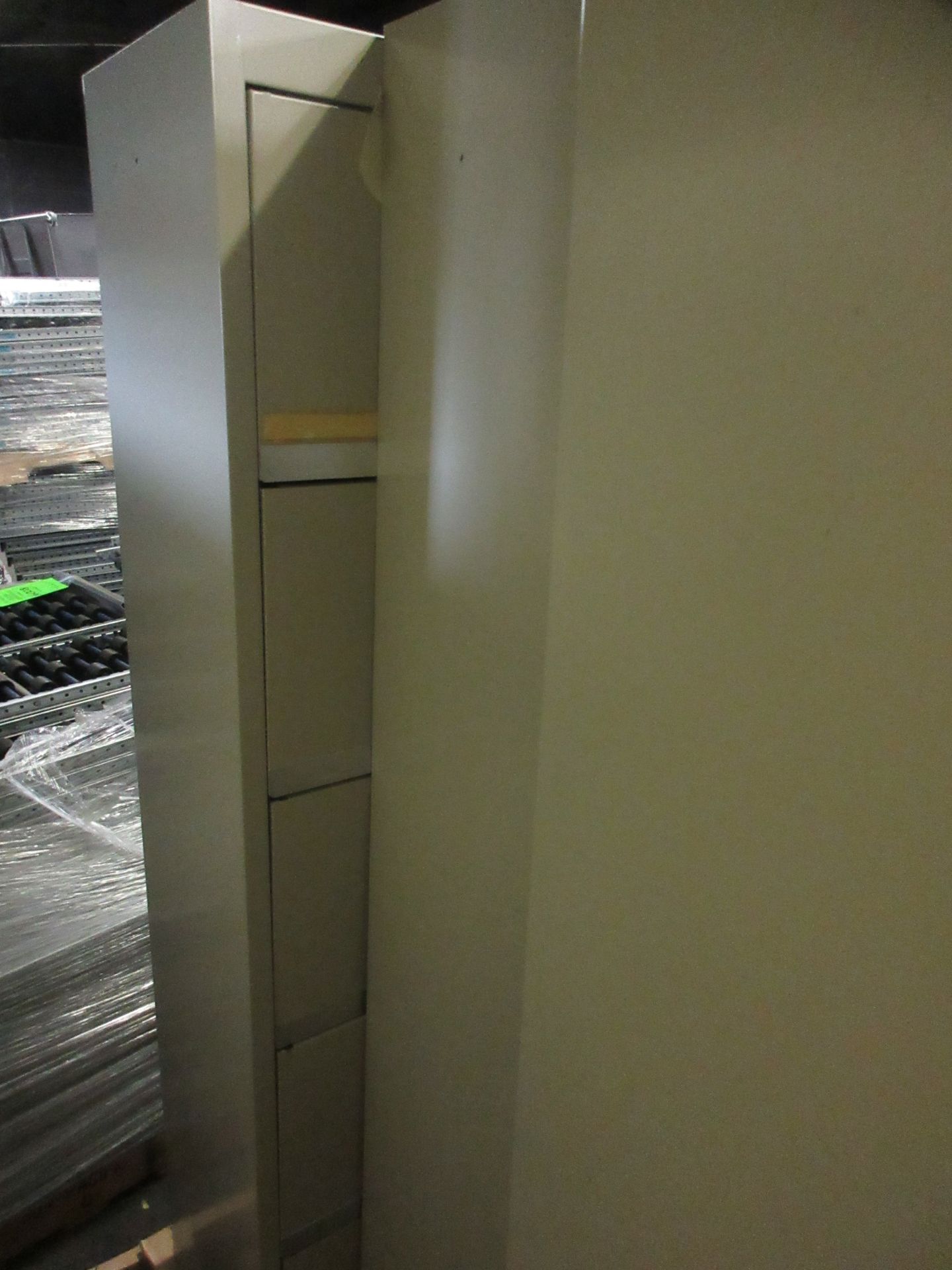 Set of three filing cabinets Sold as is Handling fees $0-$25 (located at 219 Murray Street, Fort - Image 3 of 3