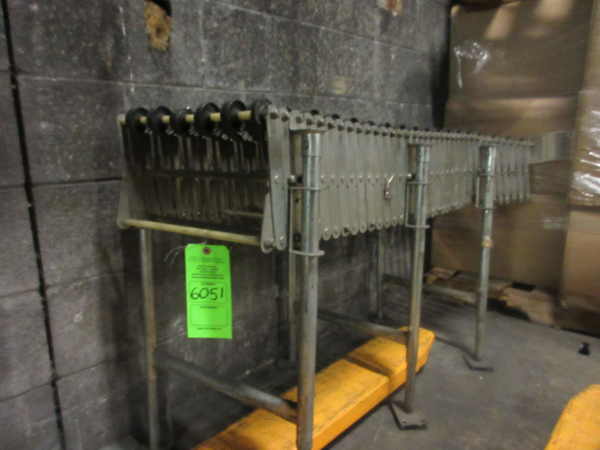 Conveyor Stretch Roller Sold as is handling fees $0-$10 (located at 219 Murray Street, Fort Wayne,