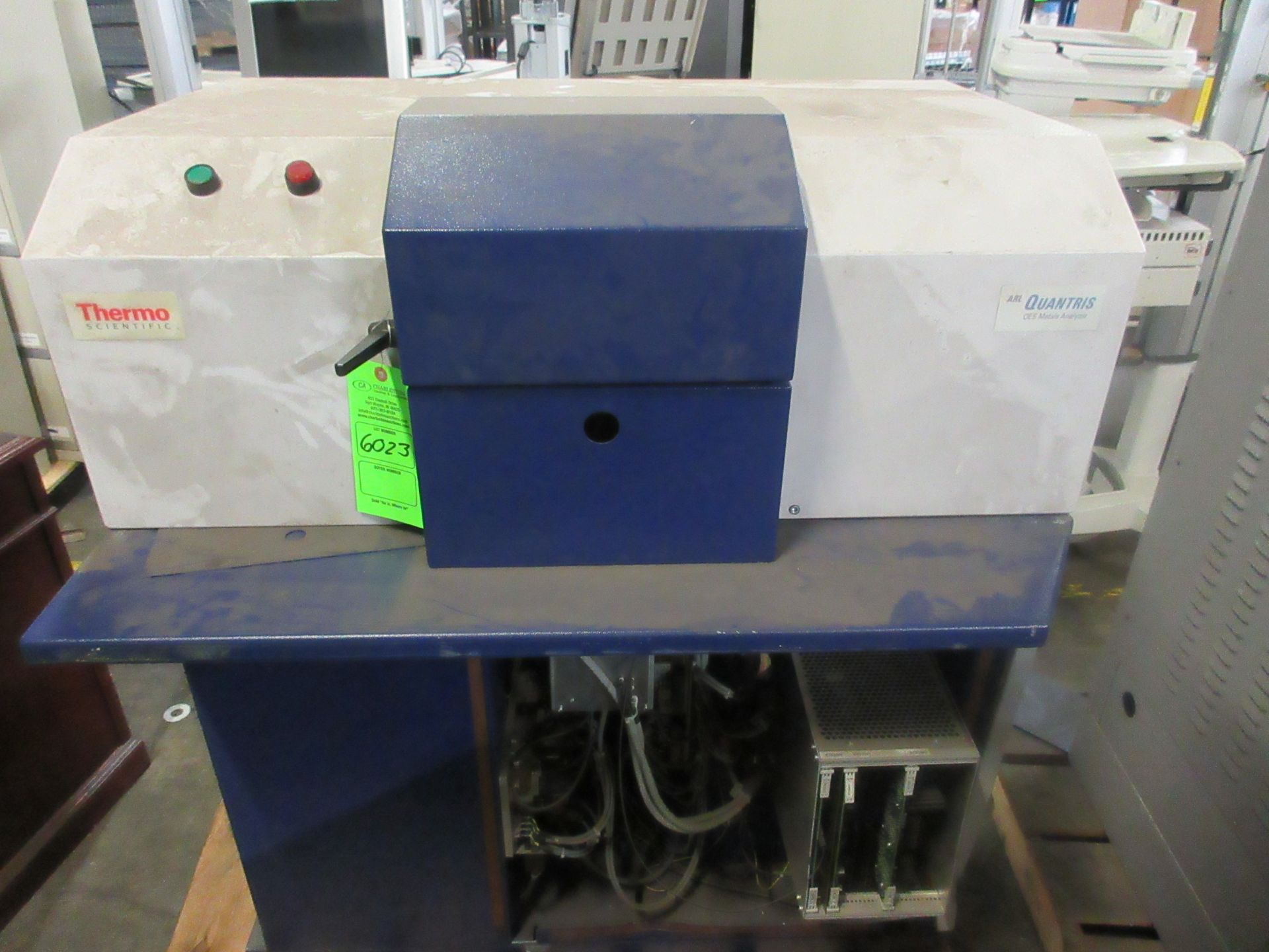 Quantris OES Metal Analyzer Thermo Scientific Model ARL Sold as is Handling fees $25 (located at 219