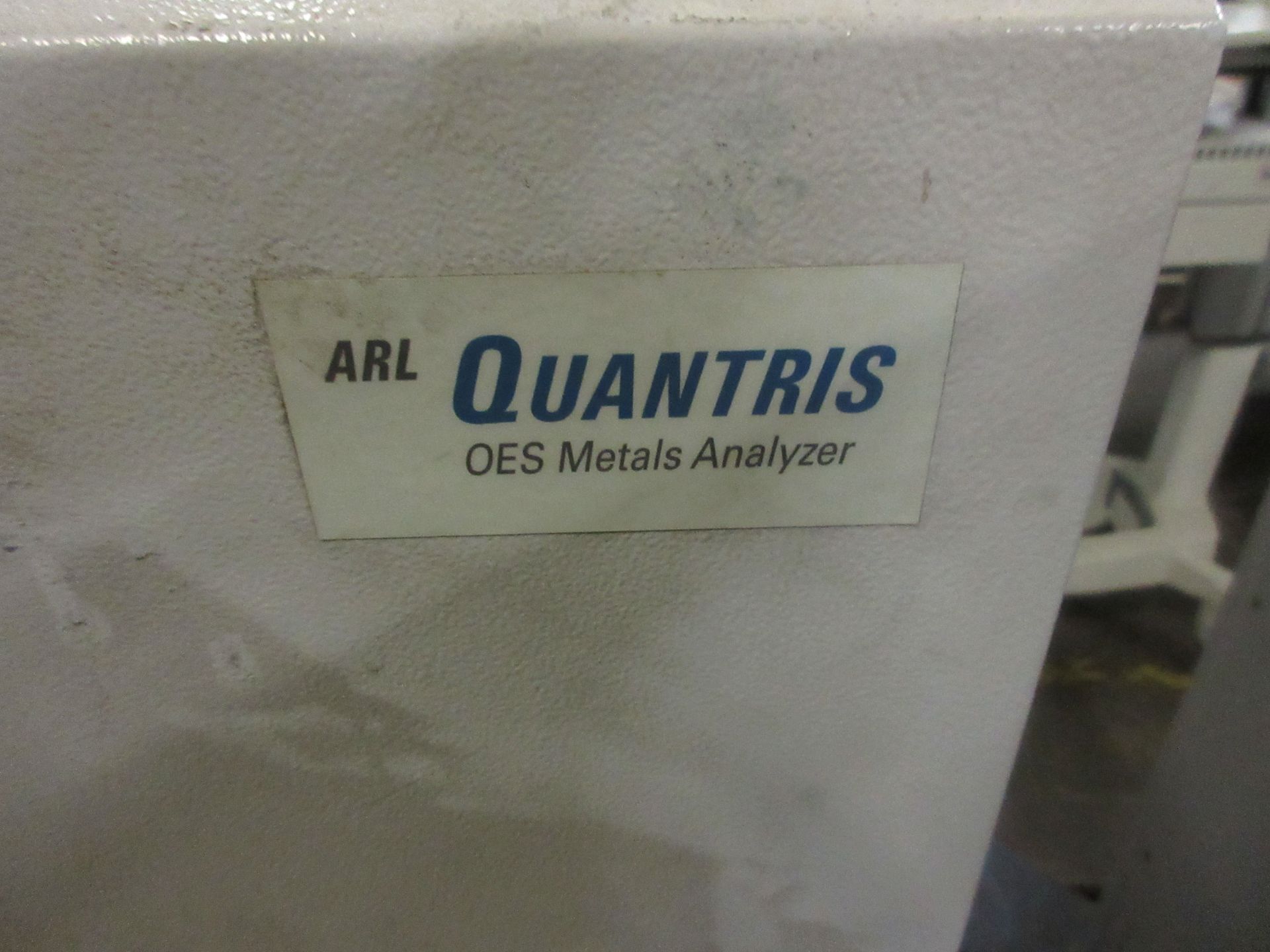 Quantris OES Metal Analyzer Thermo Scientific Model ARL Sold as is Handling fees $25 (located at 219 - Image 3 of 4