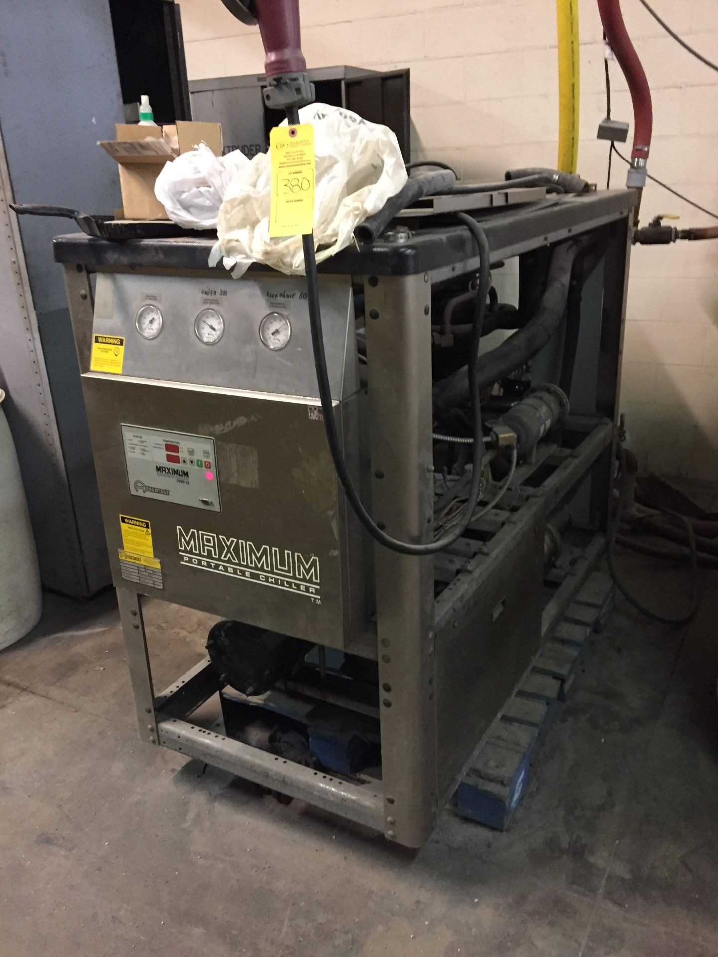 (1) MAXIMUM PORTABLE CHILLER 2000 LE MODEL-MK-20W-41HRX S#A0104