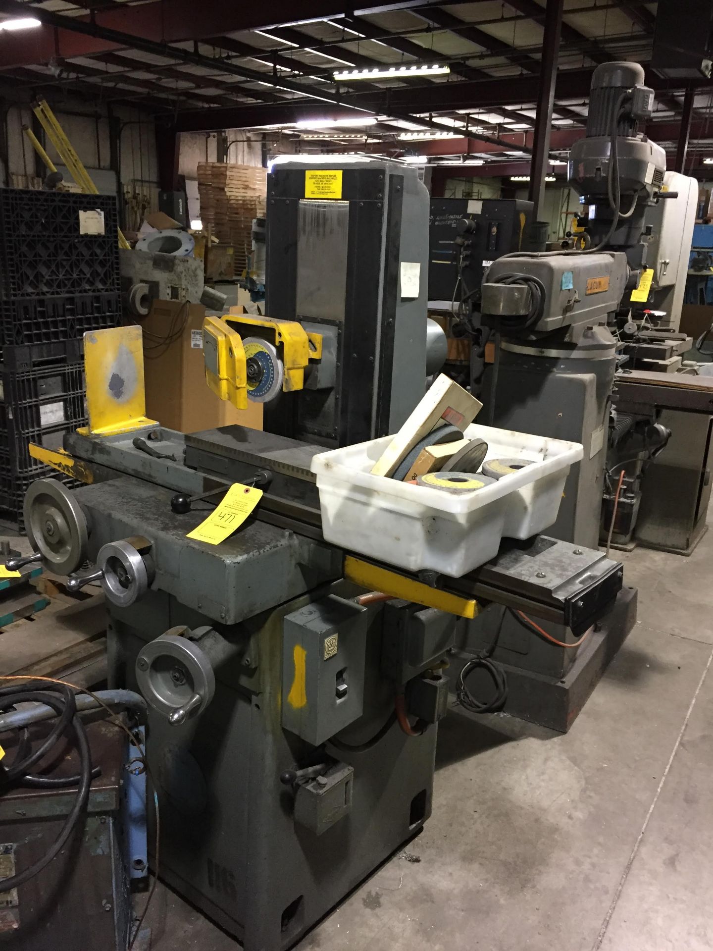 REID SURFACE GRINDER MODEL-1226 S#20280