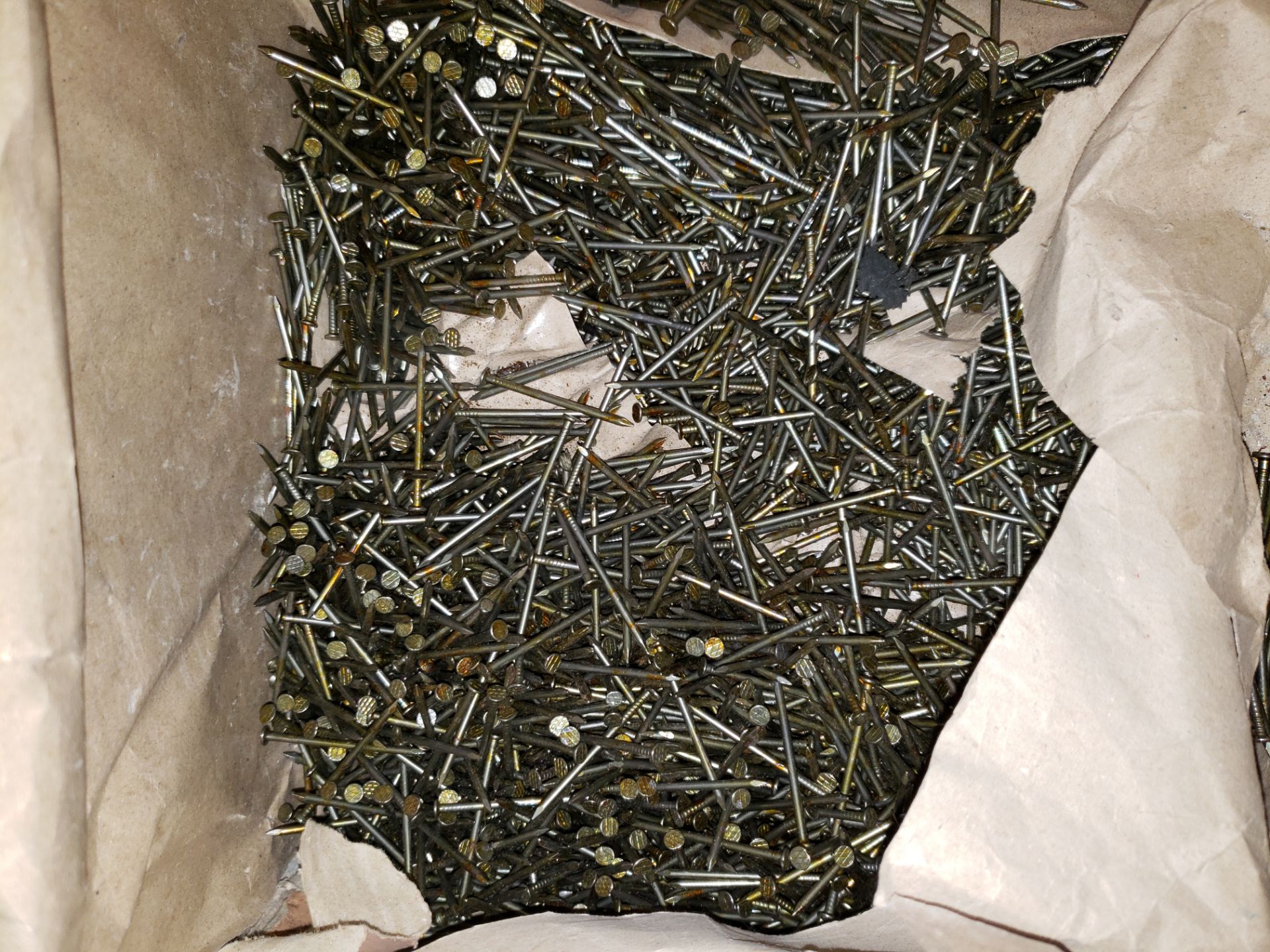 PALLET OF MISC. SCREWS & PLASTIC BAGS - Image 5 of 5