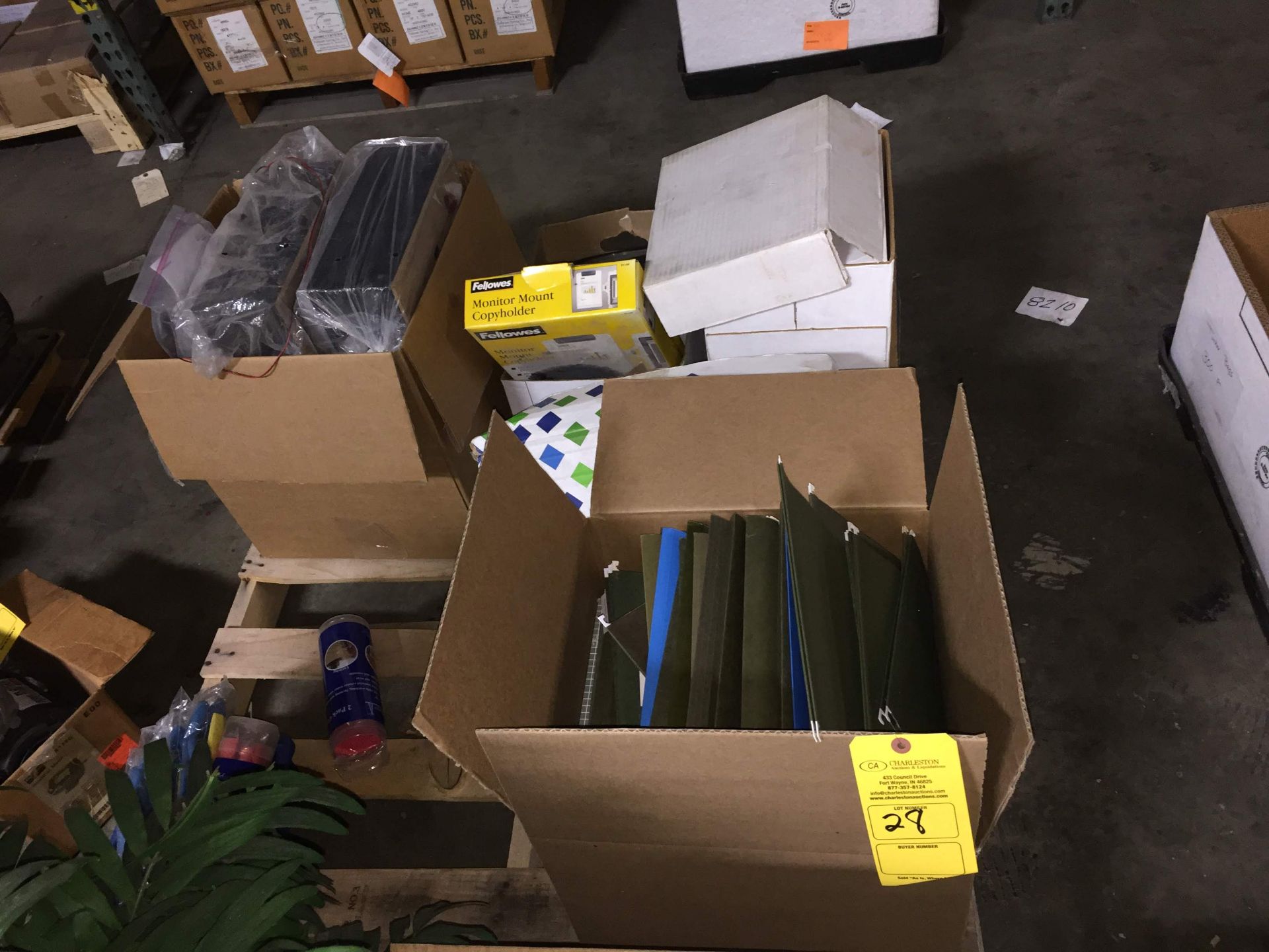 PALLET OF OFFICE SUPPLIES